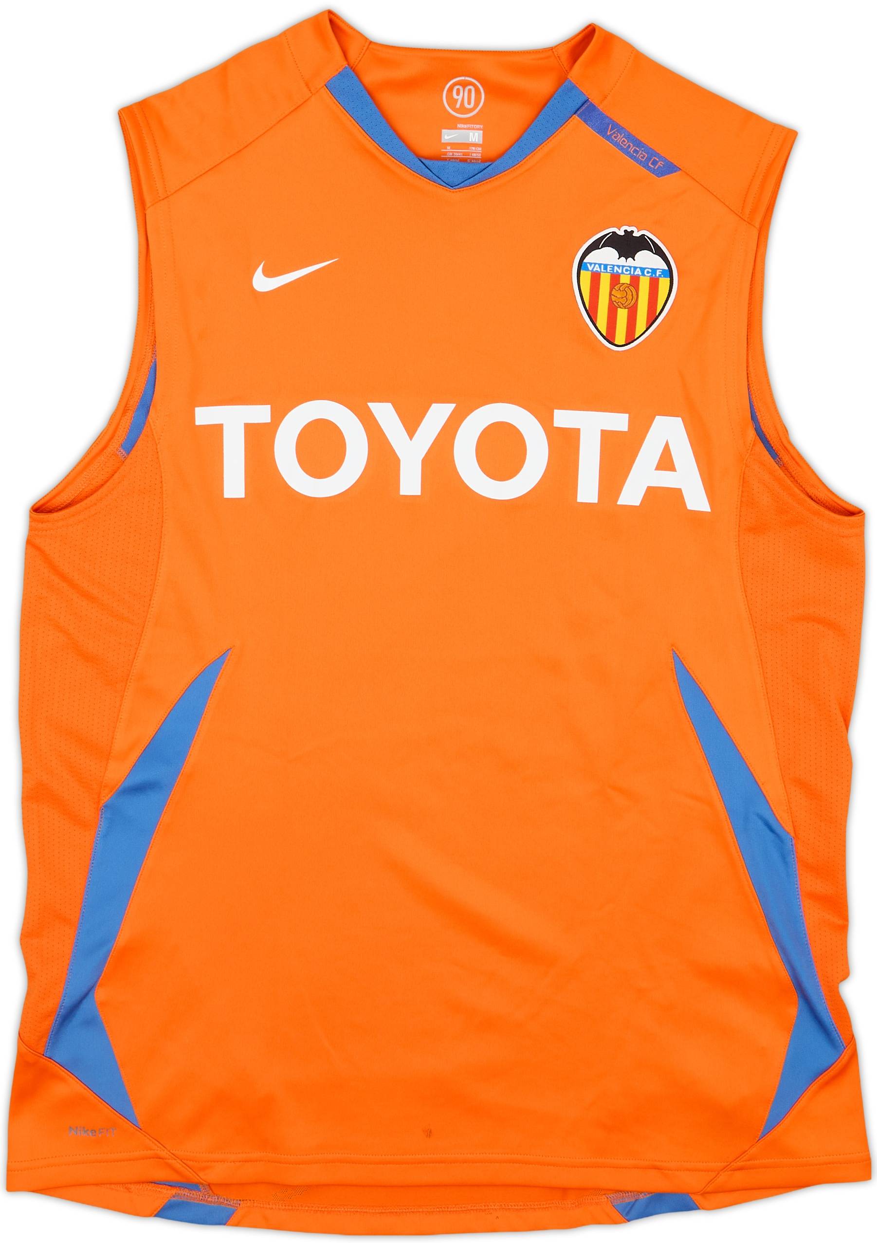 2005-06 Valencia Nike Training Vest - 8/10 - (M)