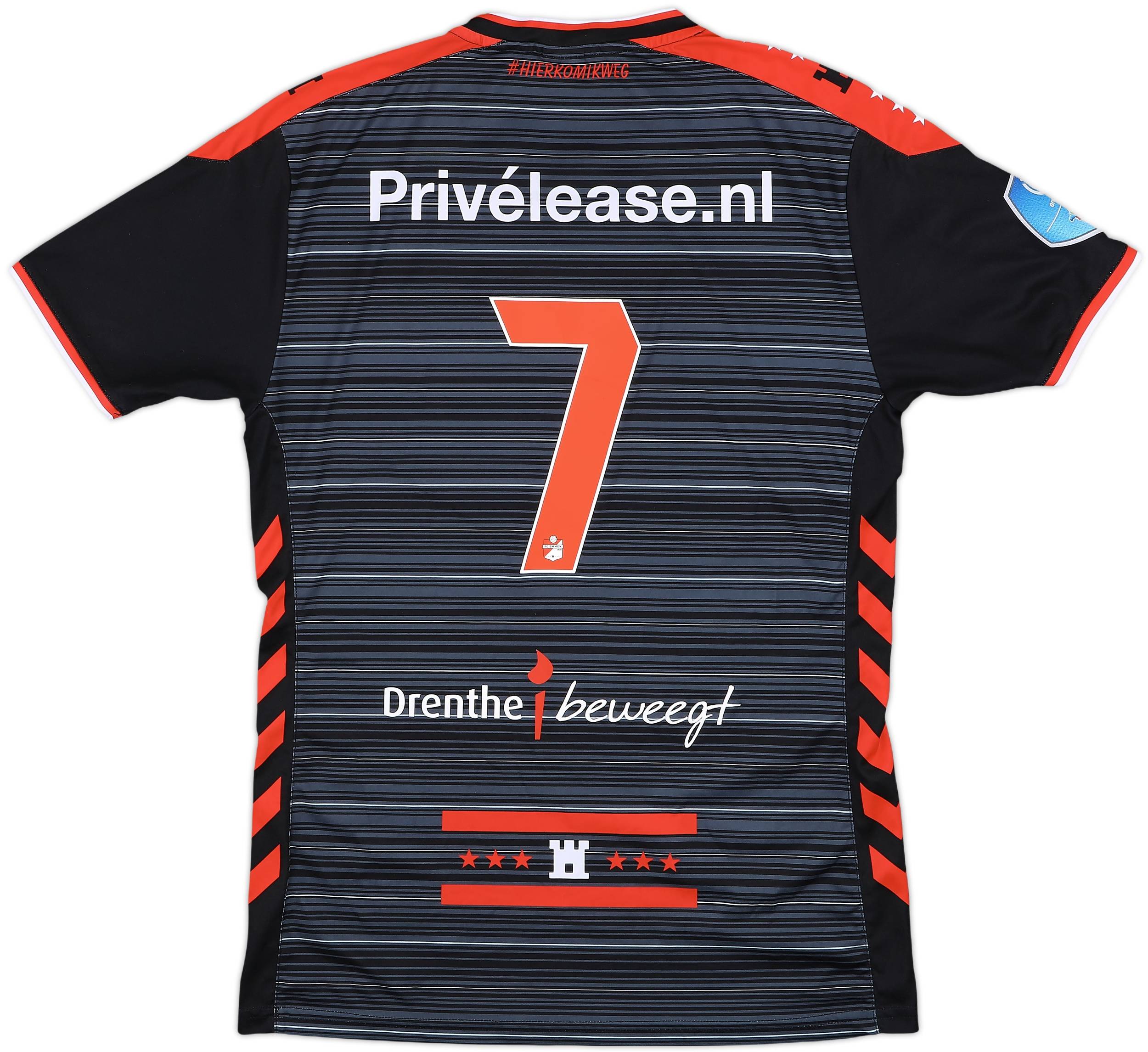 2019-20 Emmen Away Shirt #7 (Marinus) - 10/10 - (L)