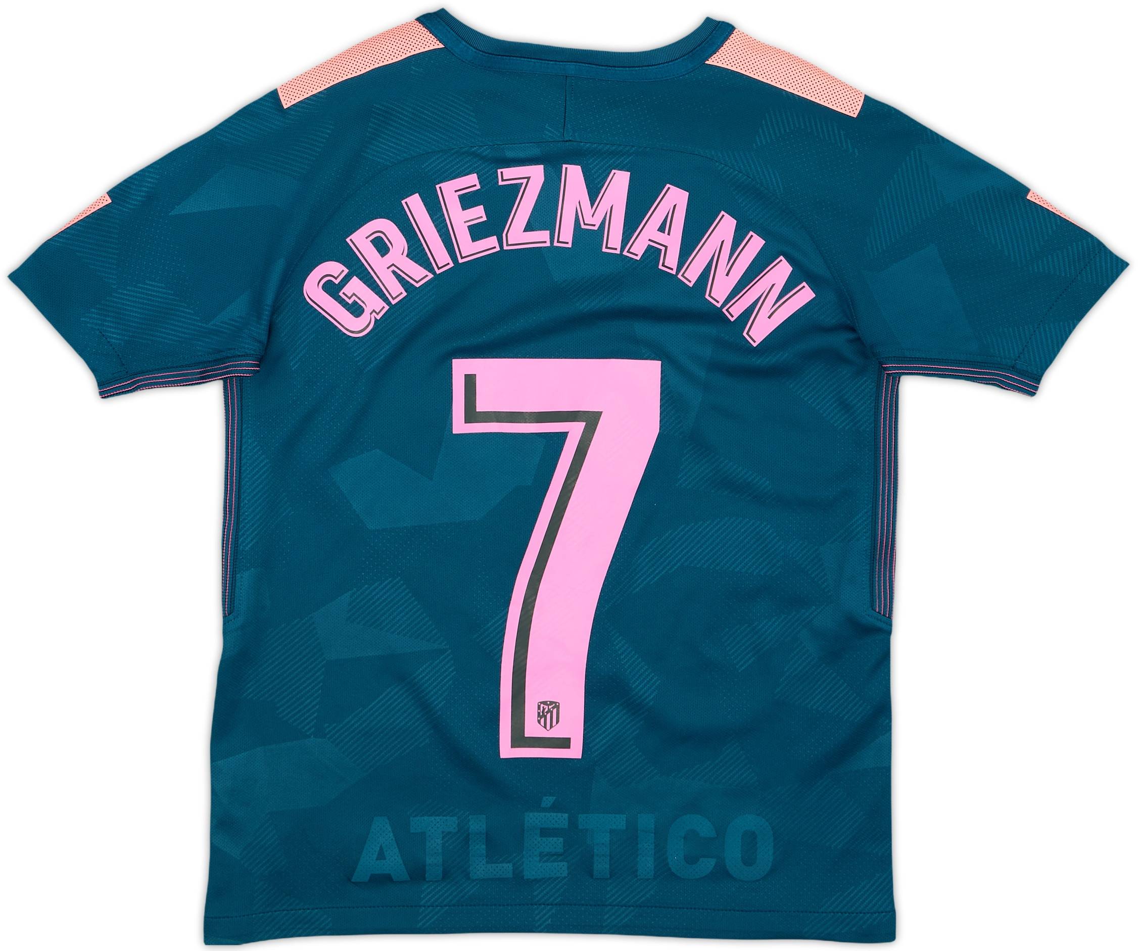 2017-18 Atletico Madrid Third Shirt Griezmann #7 - 8/10 - (M.Boys)