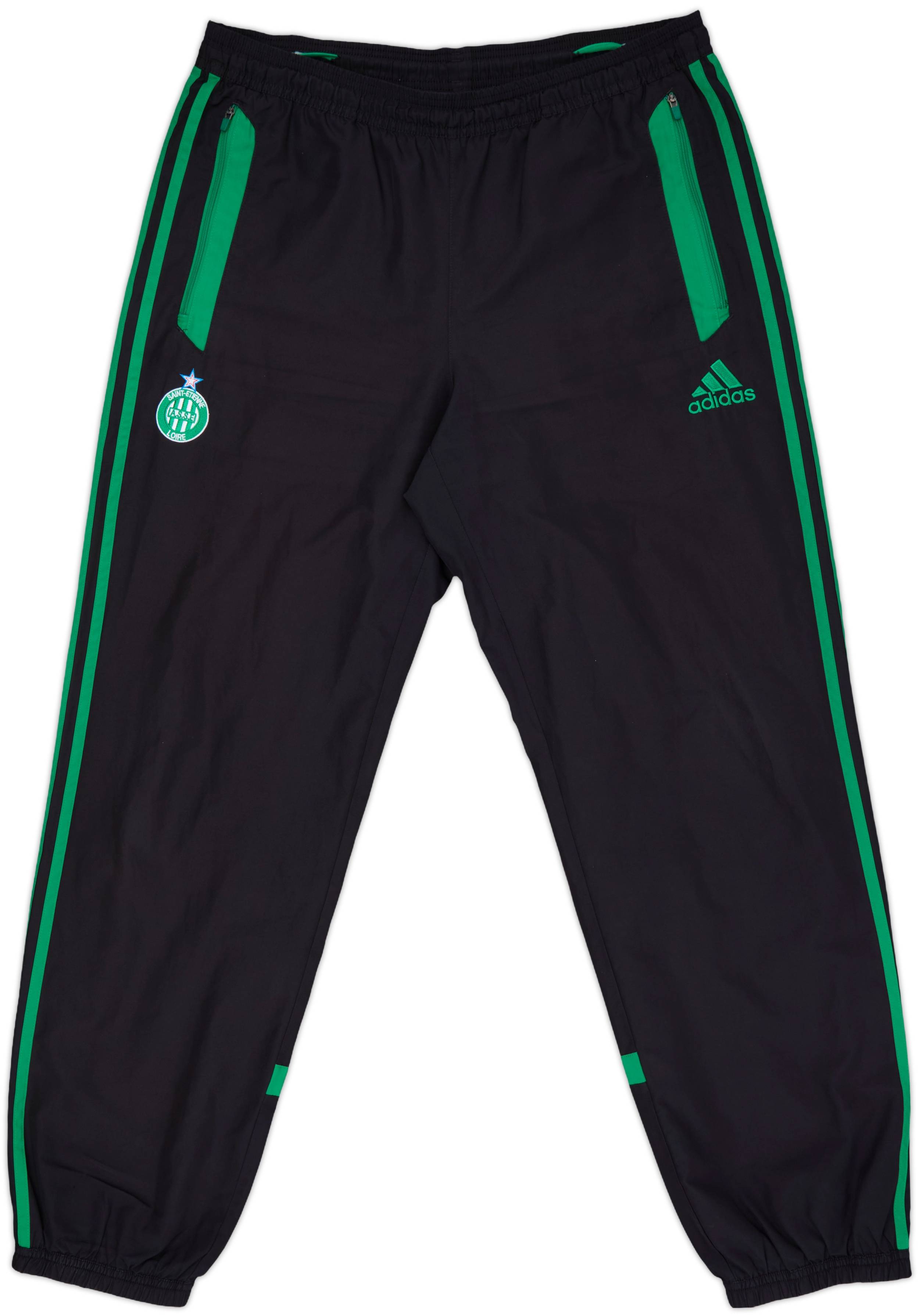 2013-14 Saint-Etienne adidas Track Pants/Bottoms - 8/10 - (M)