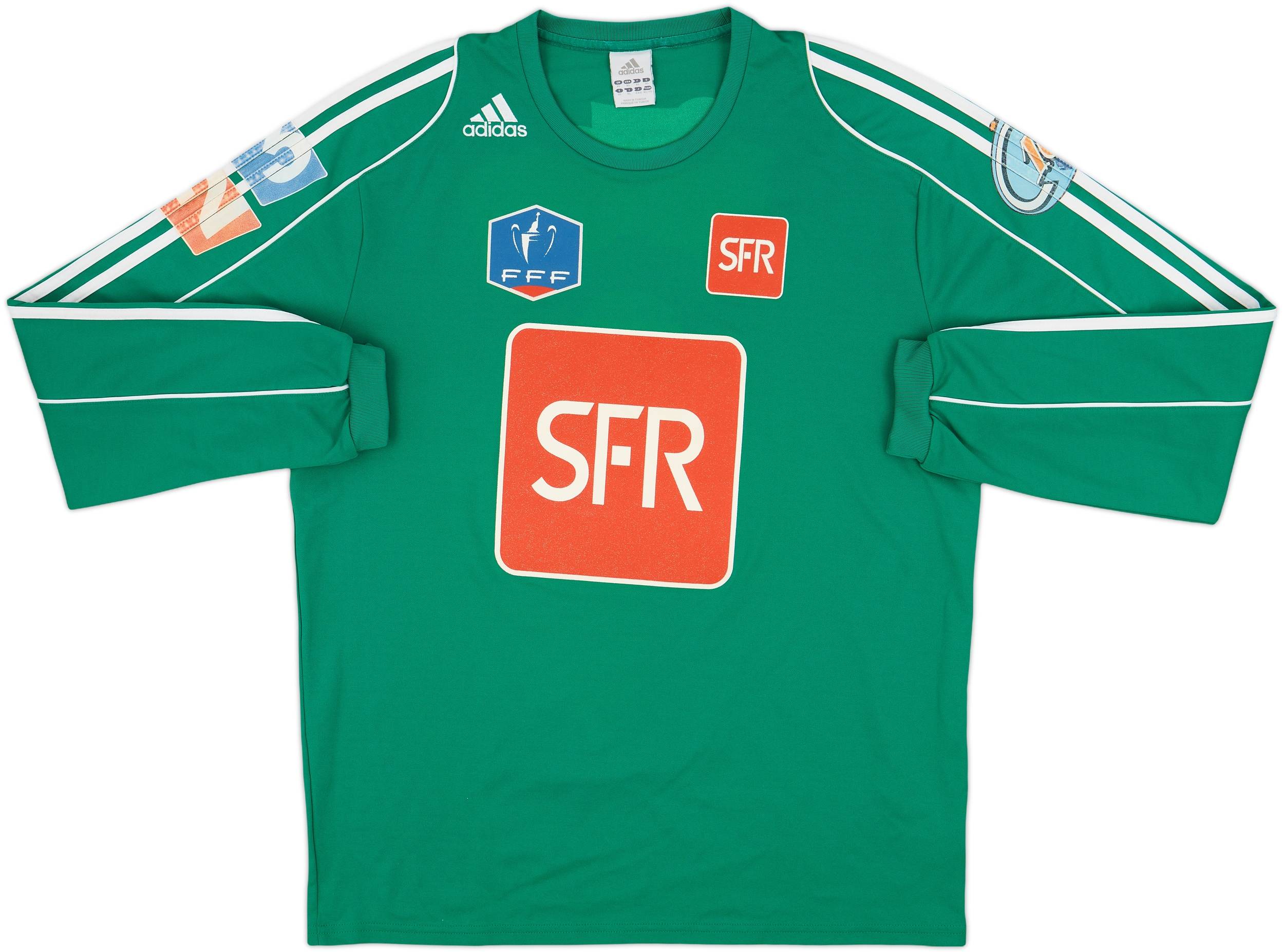 2008-09 Coupe De France L/S Shirt #9 - 8/10 - (XL)