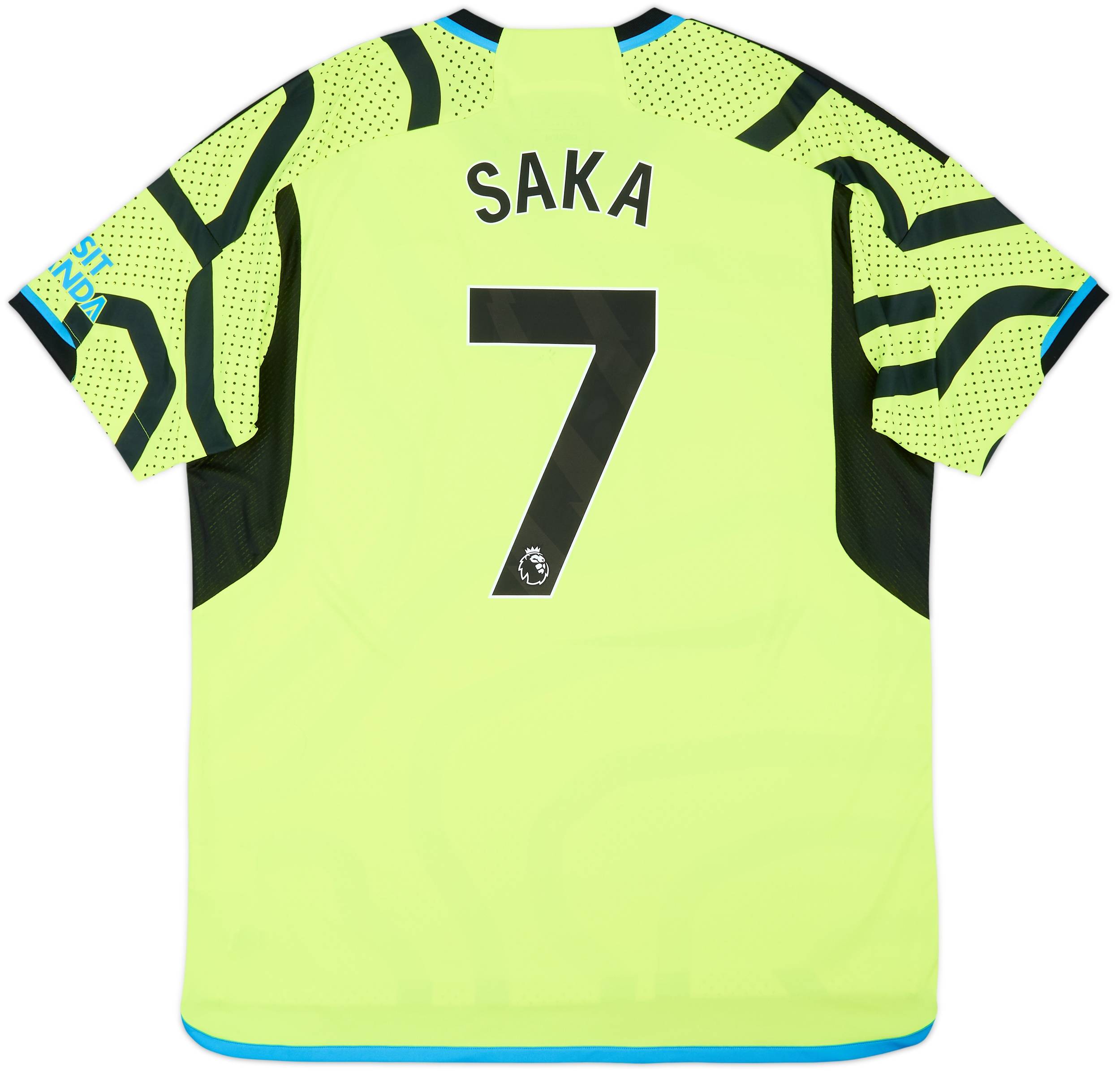 2023-24 Arsenal Away Shirt Saka #7 - 6/10 - (XL)
