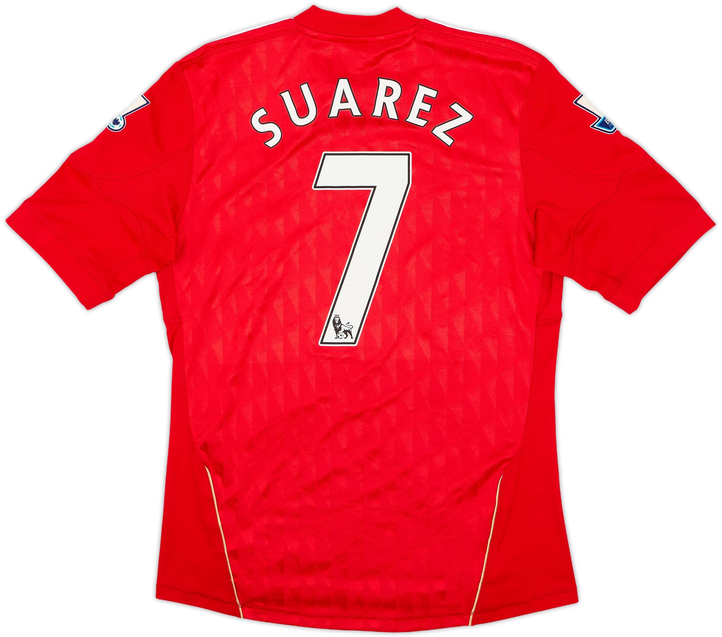 リバプールFC SUAREZ 7 ユニフォームS 2010-12 Liverpool Home Shirt Suarez #7 - 6/10 - (S)