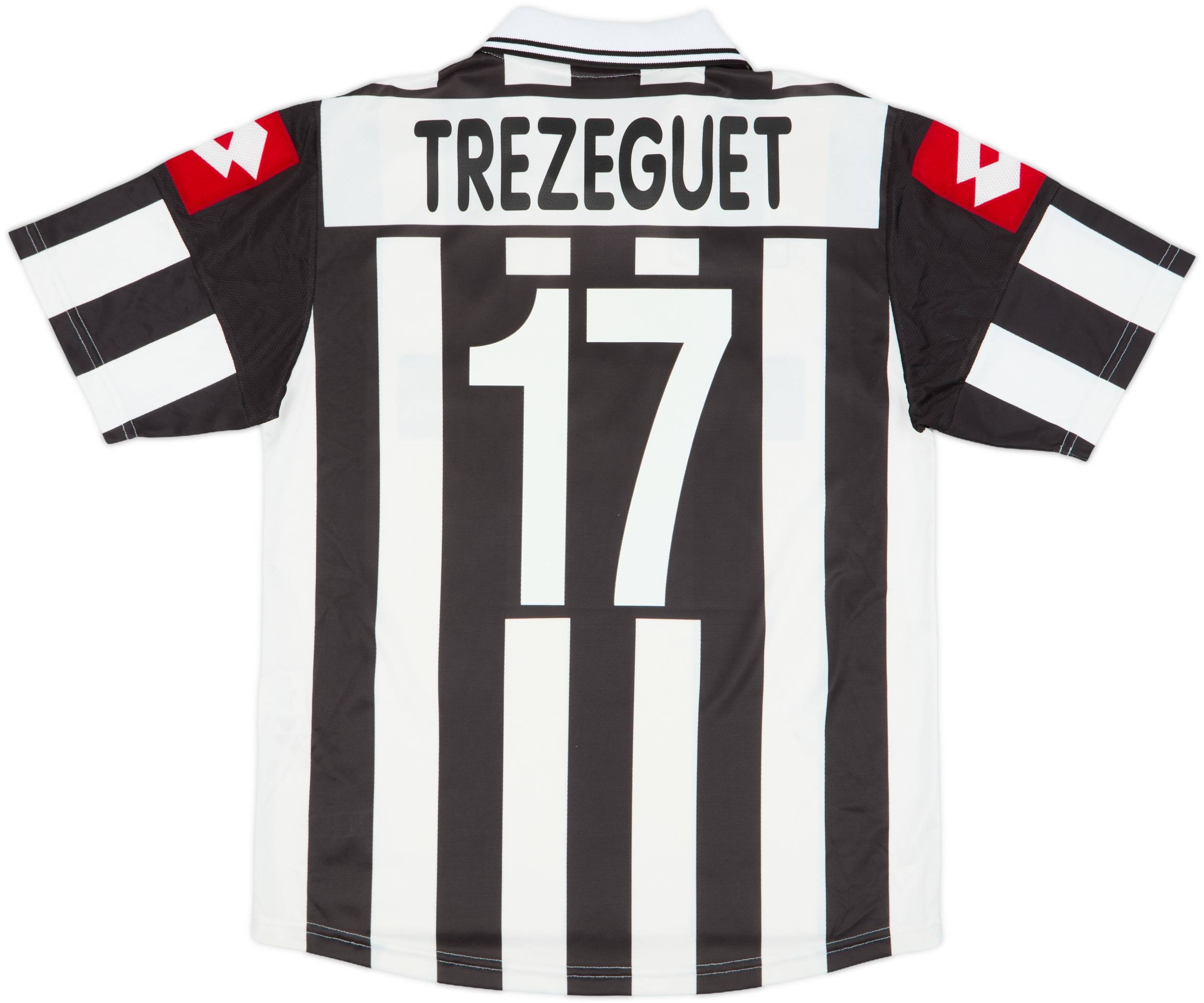 2001-02 Juventus Home Shirt Trezeguet #17 - 9/10 - (M)