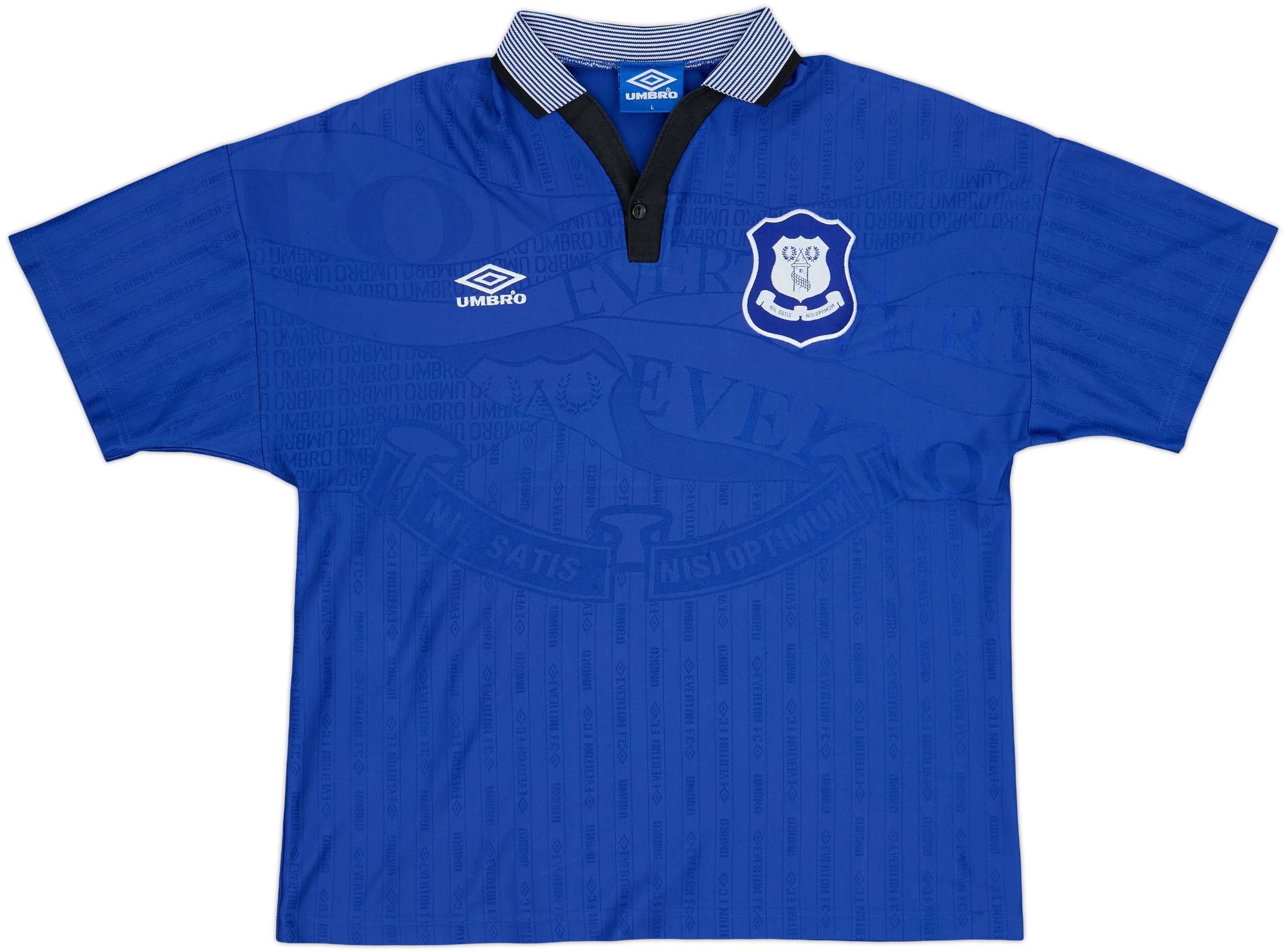 1995-97 Everton Home Shirt - 5/10 - (L) 1995-97 Everton Home Shirt - 5/10 - (L)