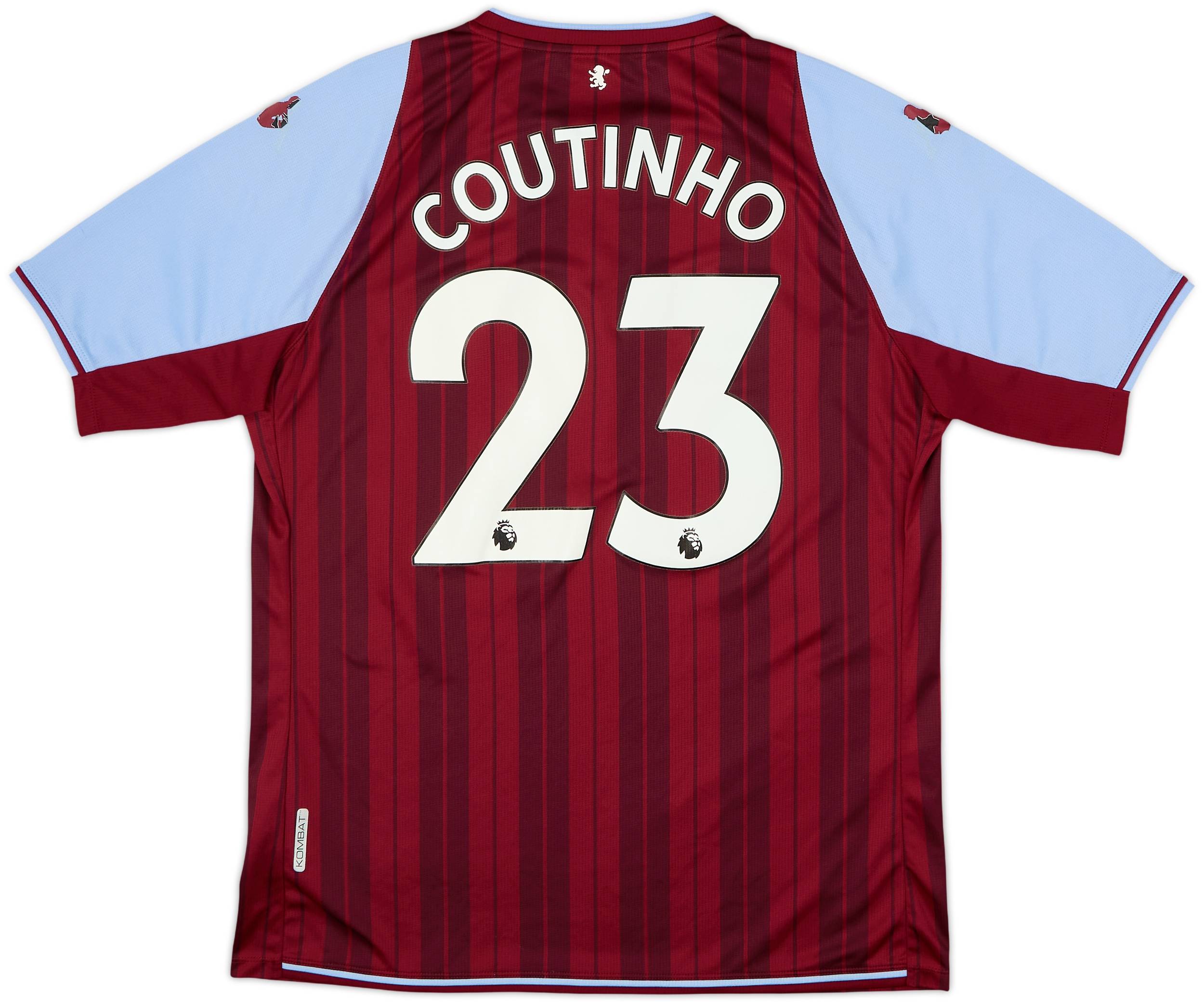2021-22 Aston Villa Home Shirt Coutinho #23 - 4/10 - (L)