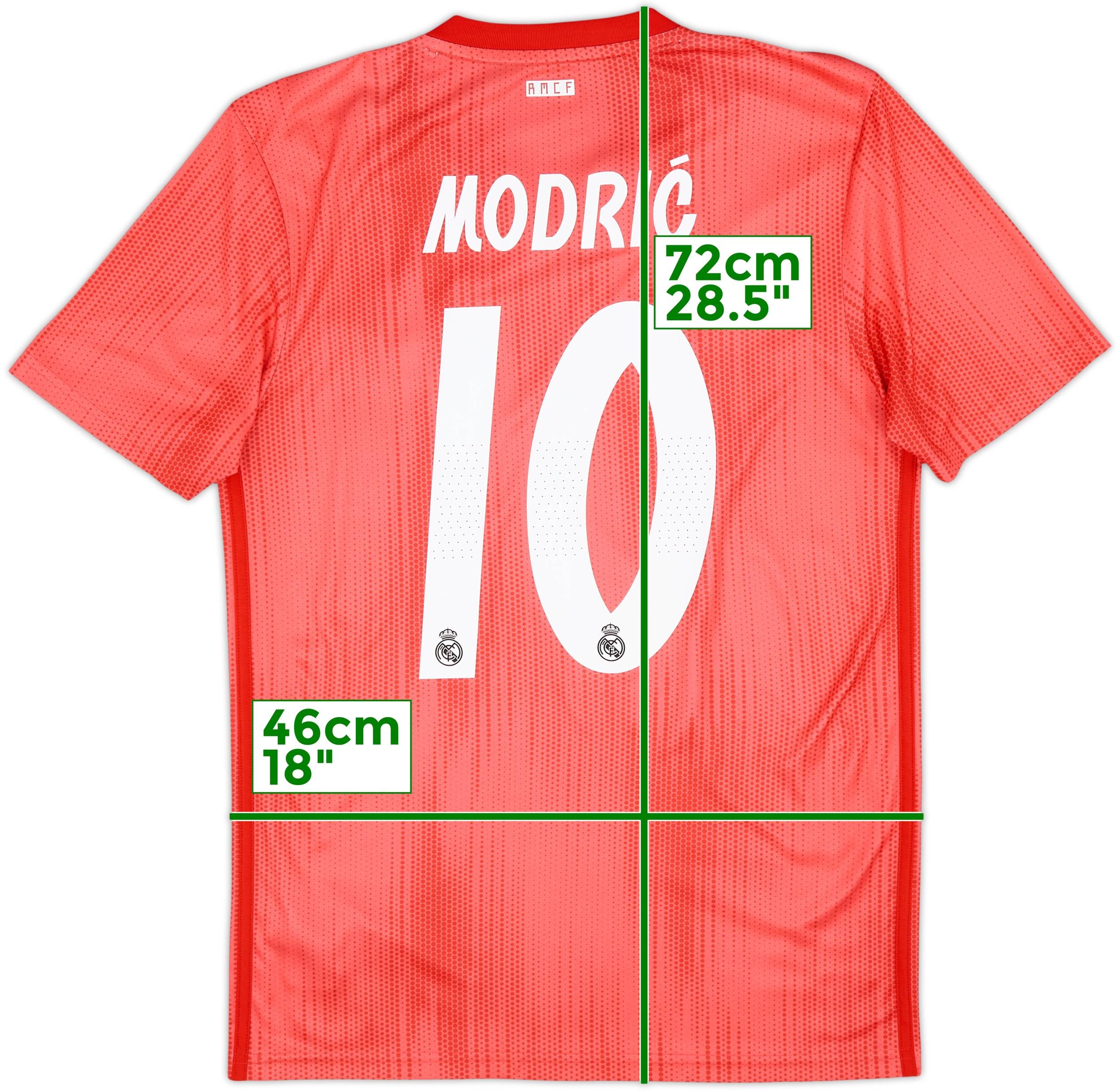 2018-19 Real Madrid Third Shirt Modric #10 - 8/10 - (S)