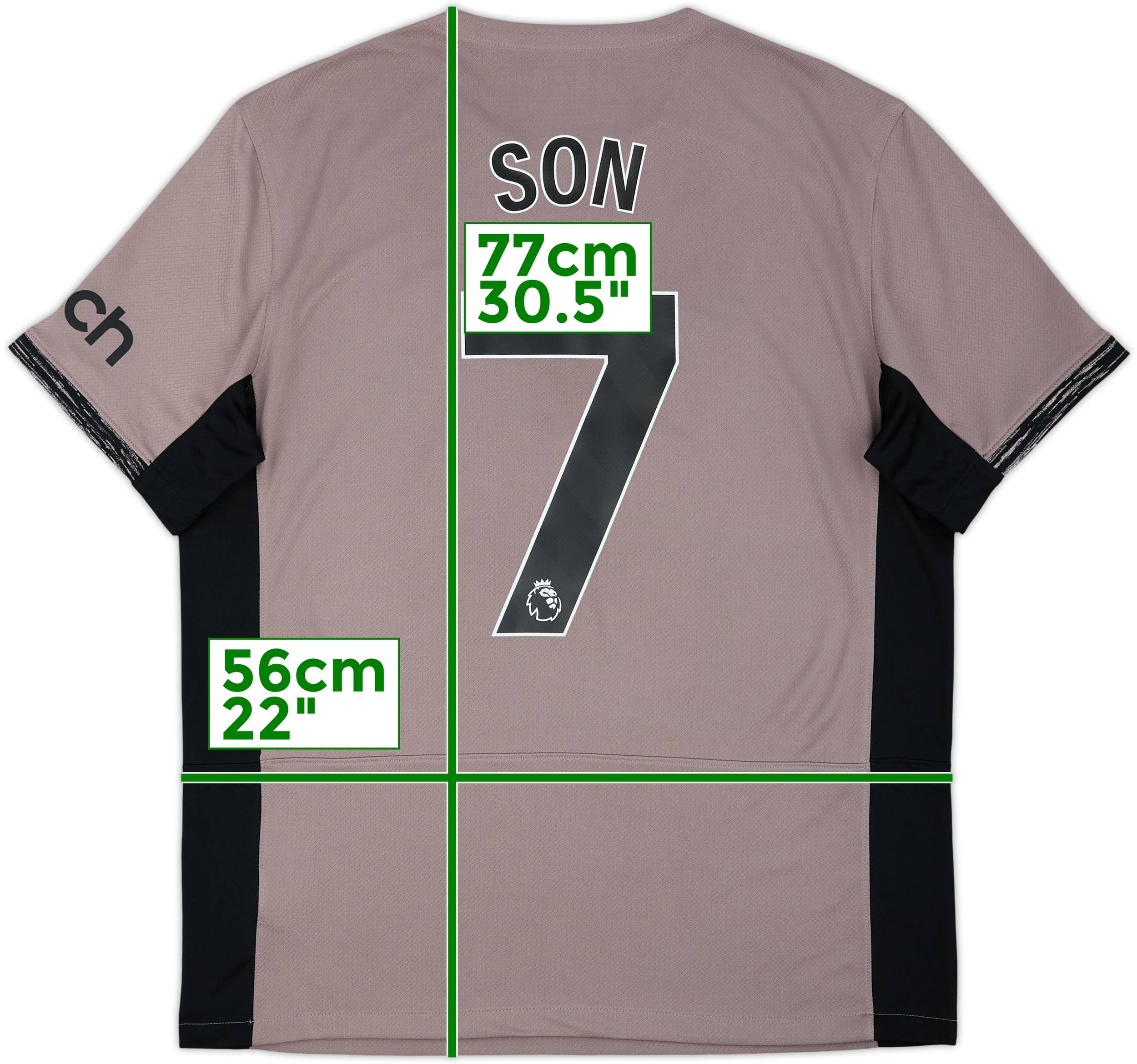 2023-24 Tottenham Third Shirt Son #7 - 8/10 - (L)