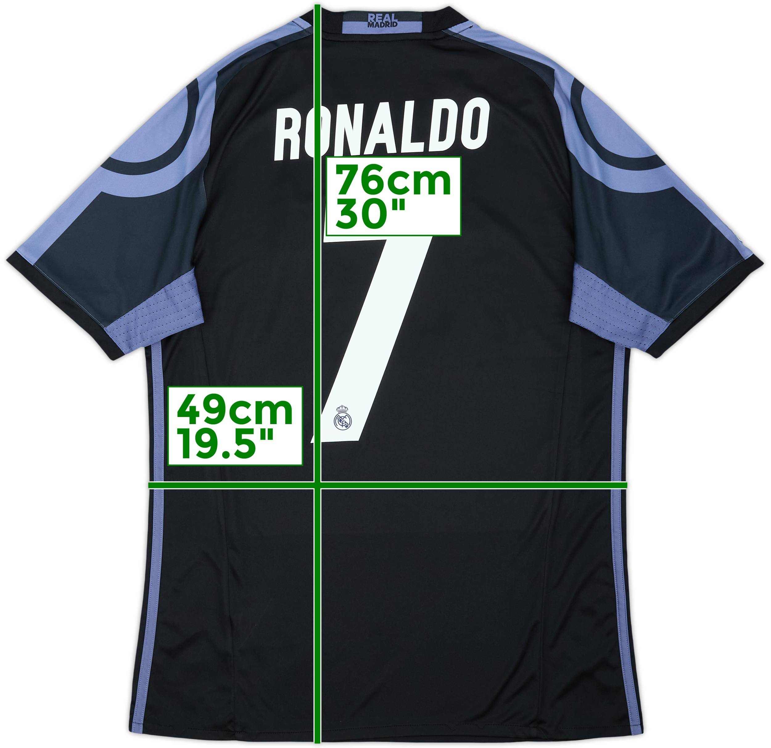 2016-17 Real Madrid Third Shirt Ronaldo #7 - 6/10 - (M)
