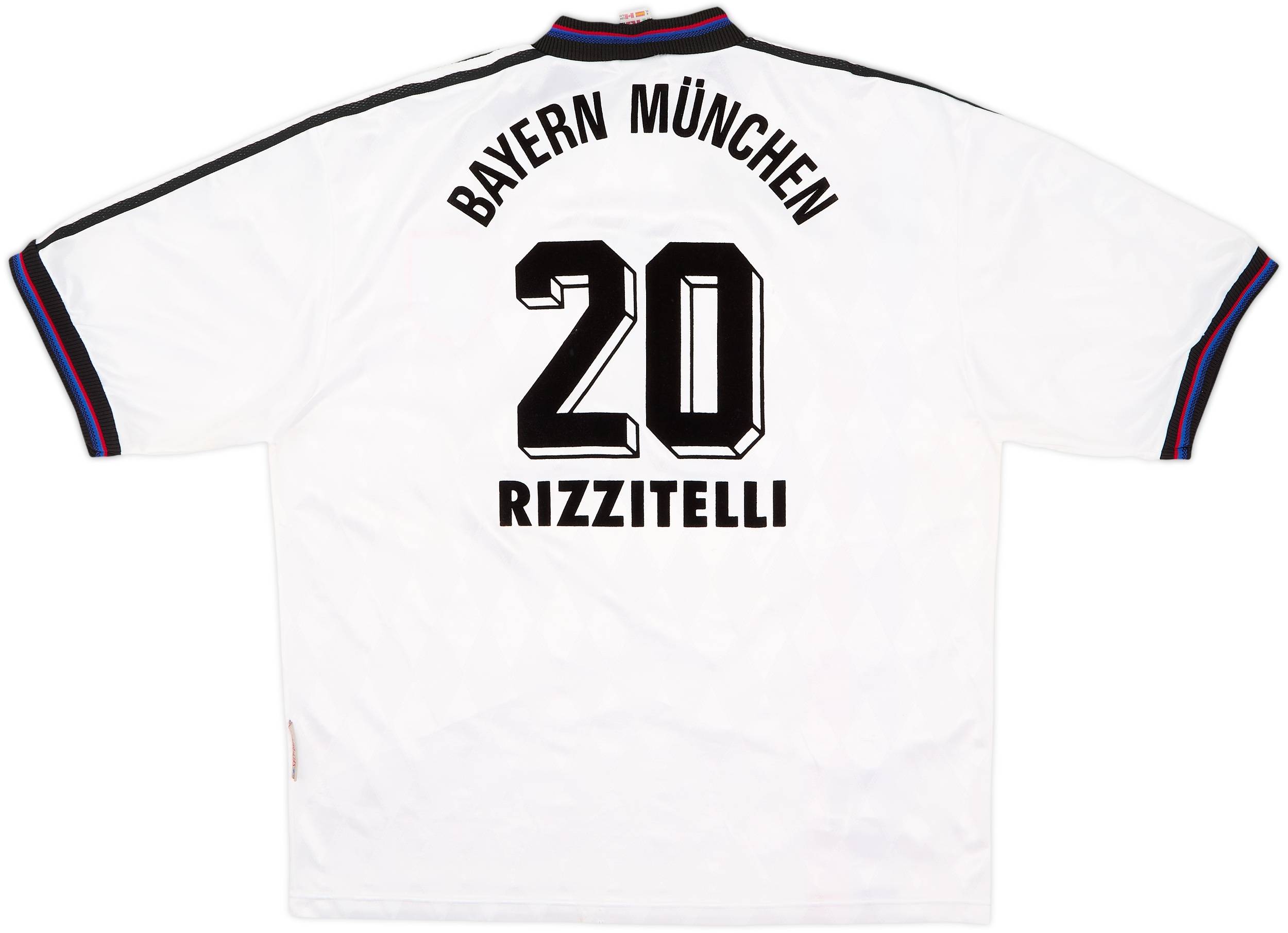 1996-98 Bayern Munich Away Shirt Rizzitelli #20 - 5/10 - (XL)