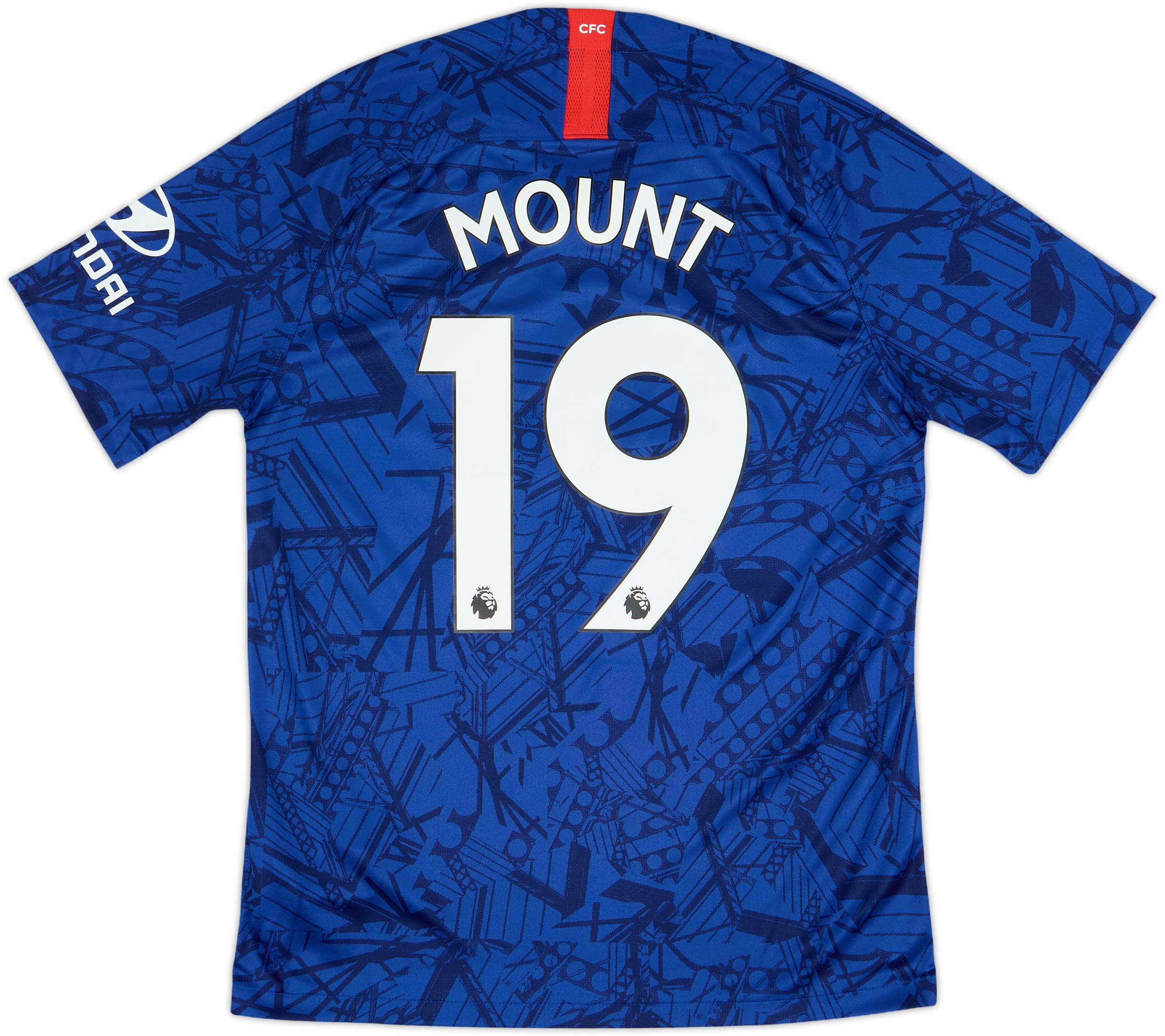 2019-20 Chelsea Home Shirt Mount #19 - 10/10 - (M)