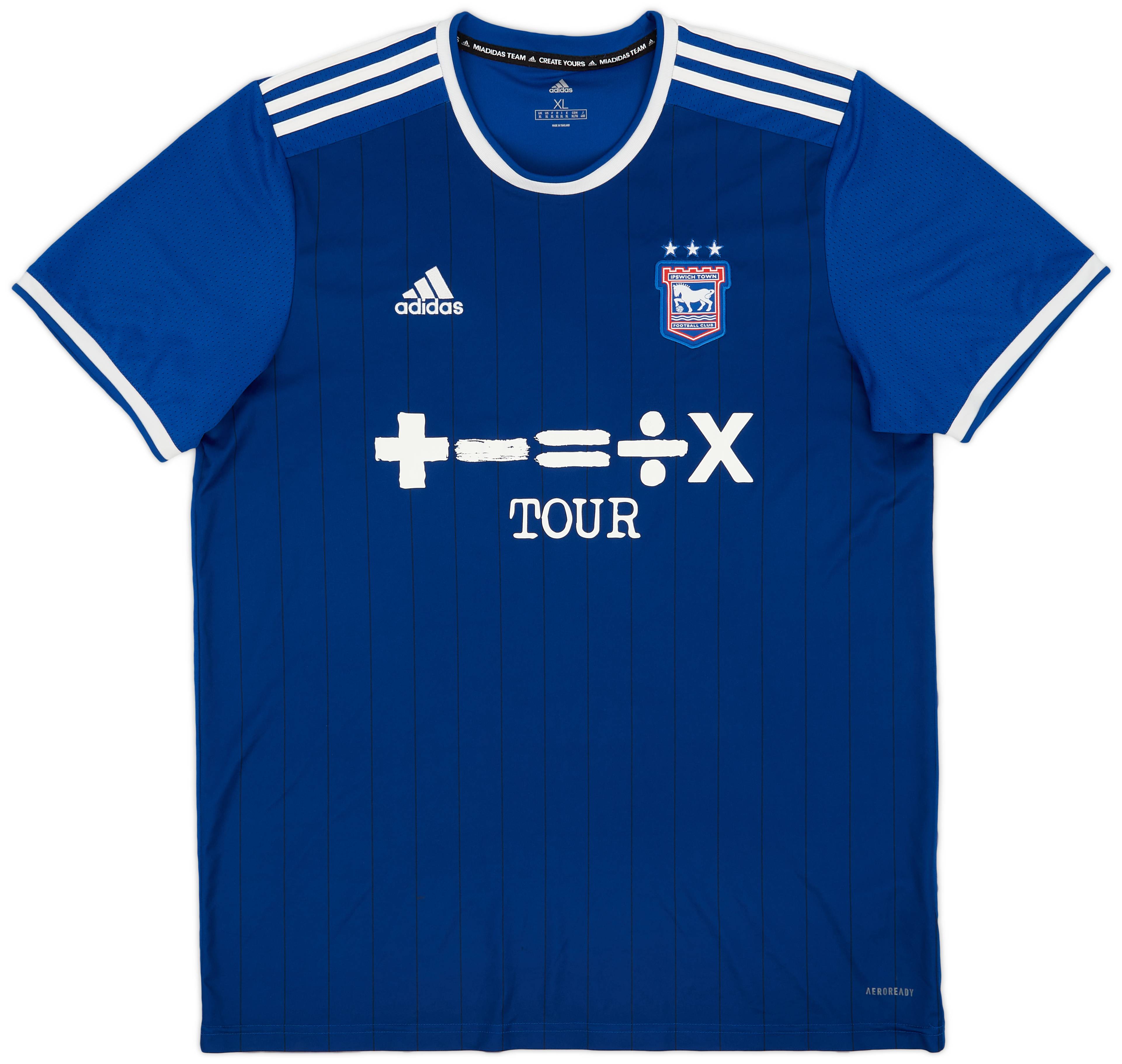 ED SHEERAN'S IPSWICH TOWN AWAY SHIRT 2021-22. Vintage