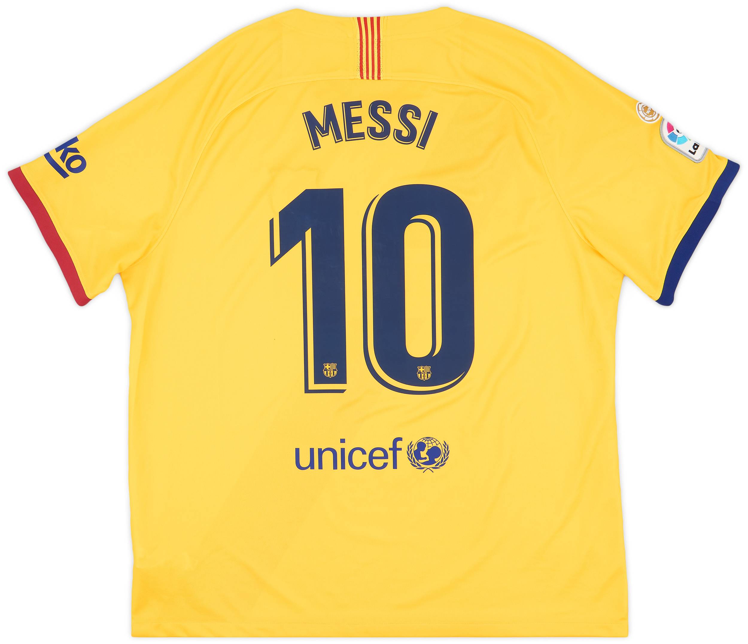 2019-20 Barcelona Away Shirt Messi #10 - 8/10 - (XXL)