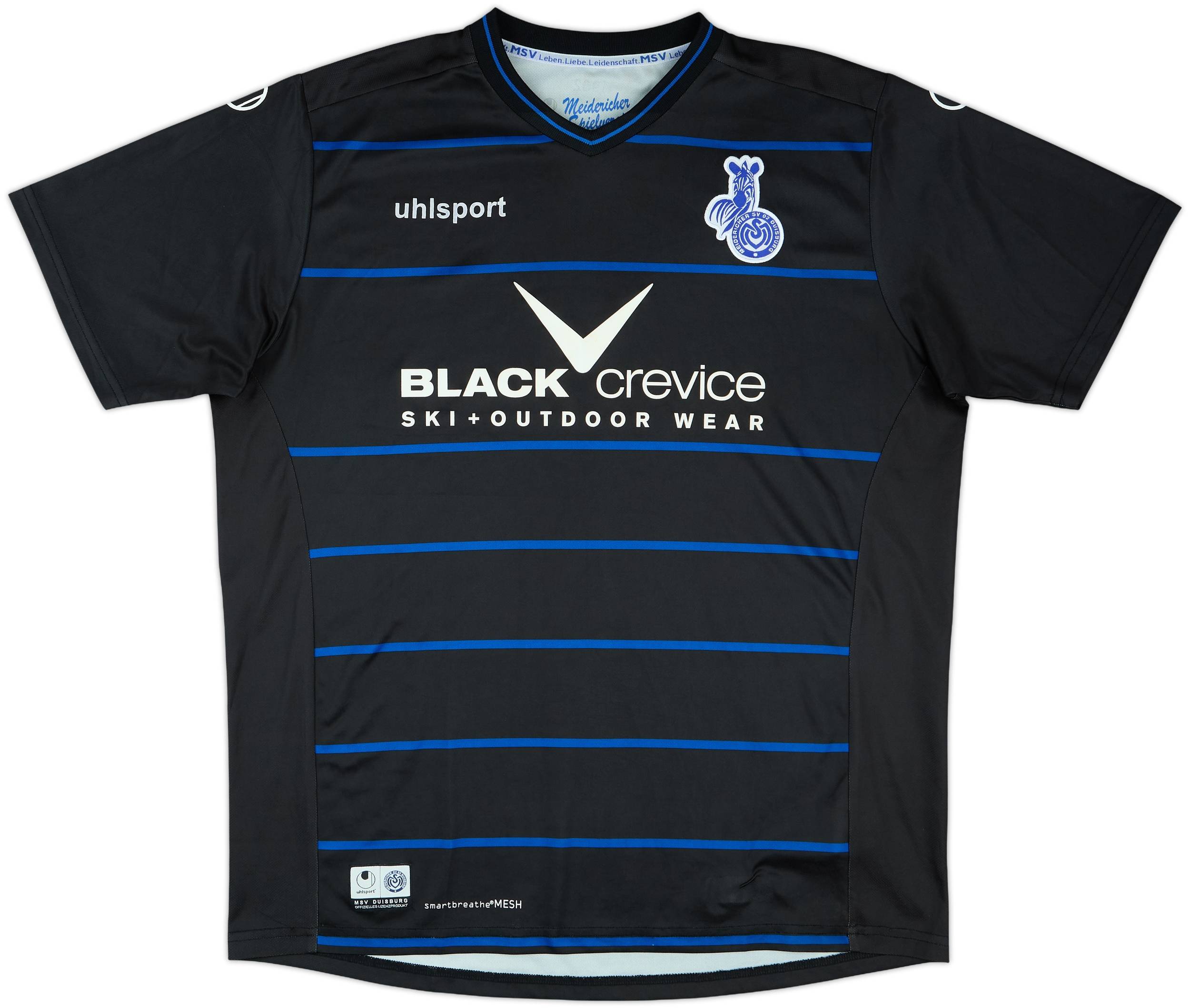 Darich clubスカジャン NVY 2016-17 MSV Duisburg Away Shirt - 7/10 - (XXL)