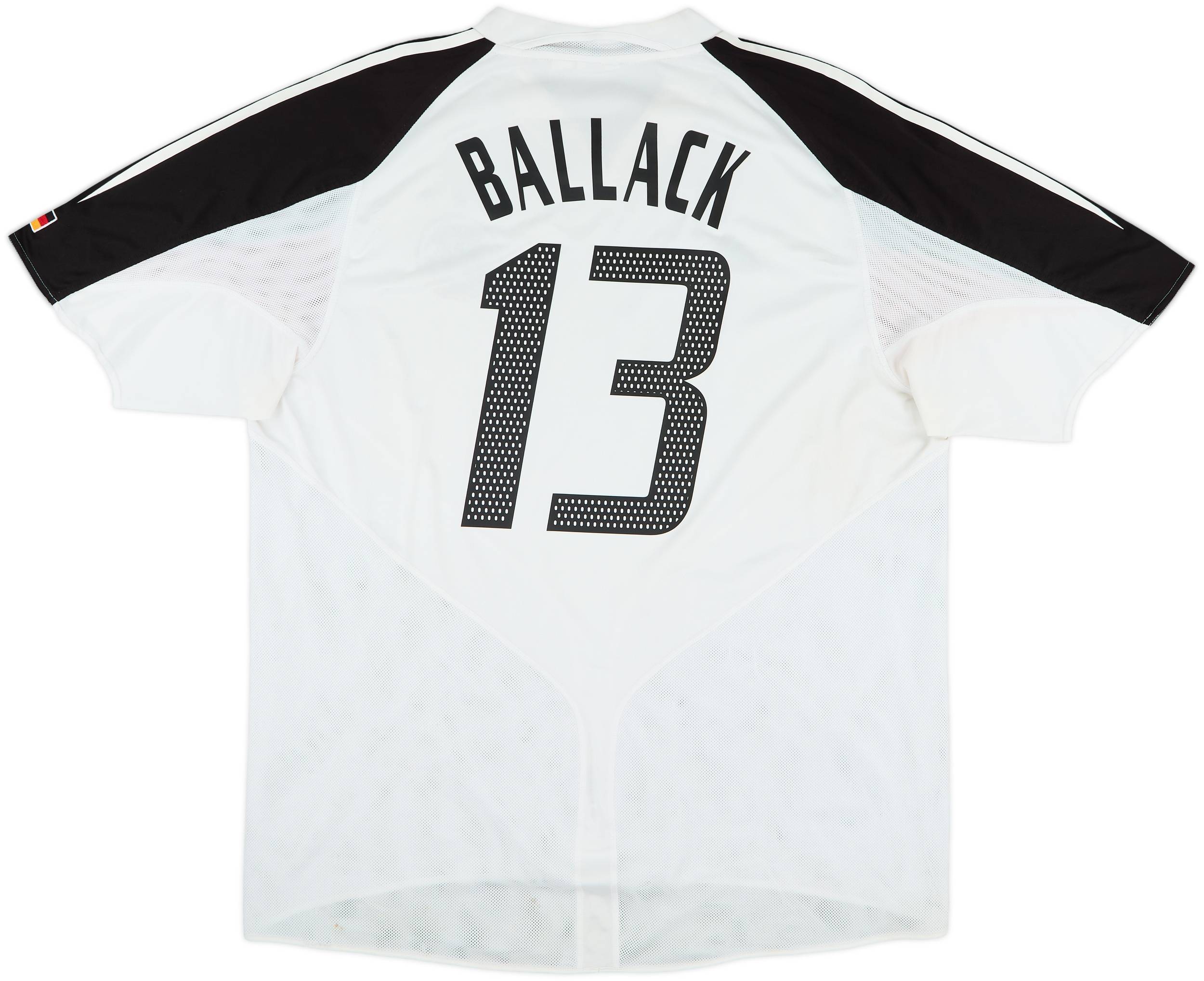 06 ドイツ代表　13 バラック　ユニフォーム ドイツ代表 2004 #13 バラック ユニフォーム 【公式通販】
