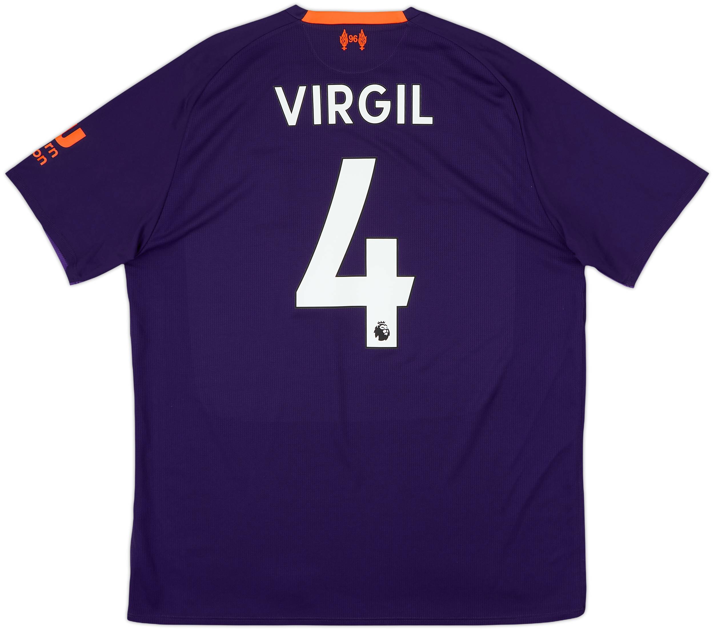 2018-19 Liverpool Away Shirt Virgil #4 - 10/10 - (L)