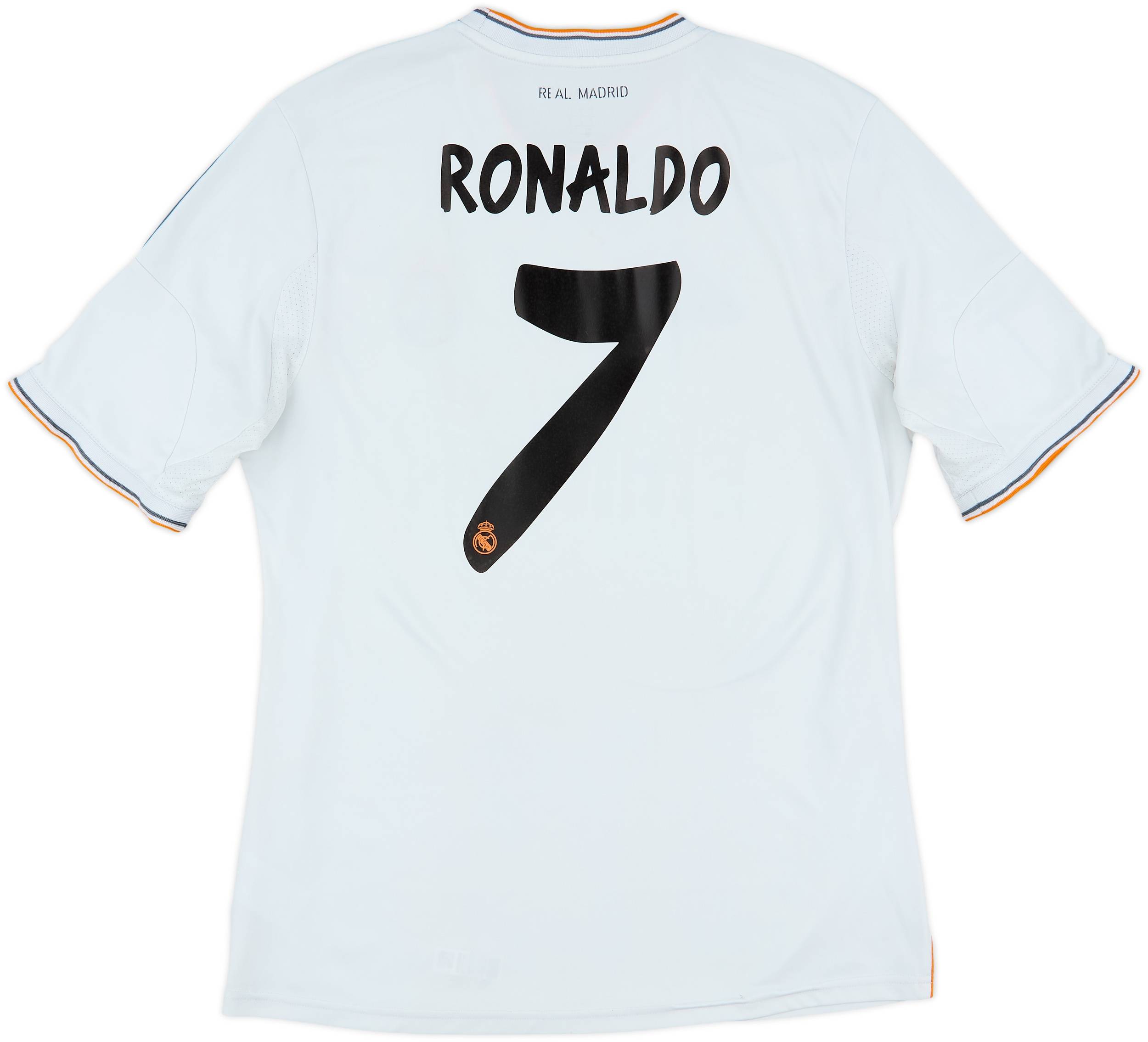 2013-14 Real Madrid Home Shirt Ronaldo #7 - 7/10 - (L)