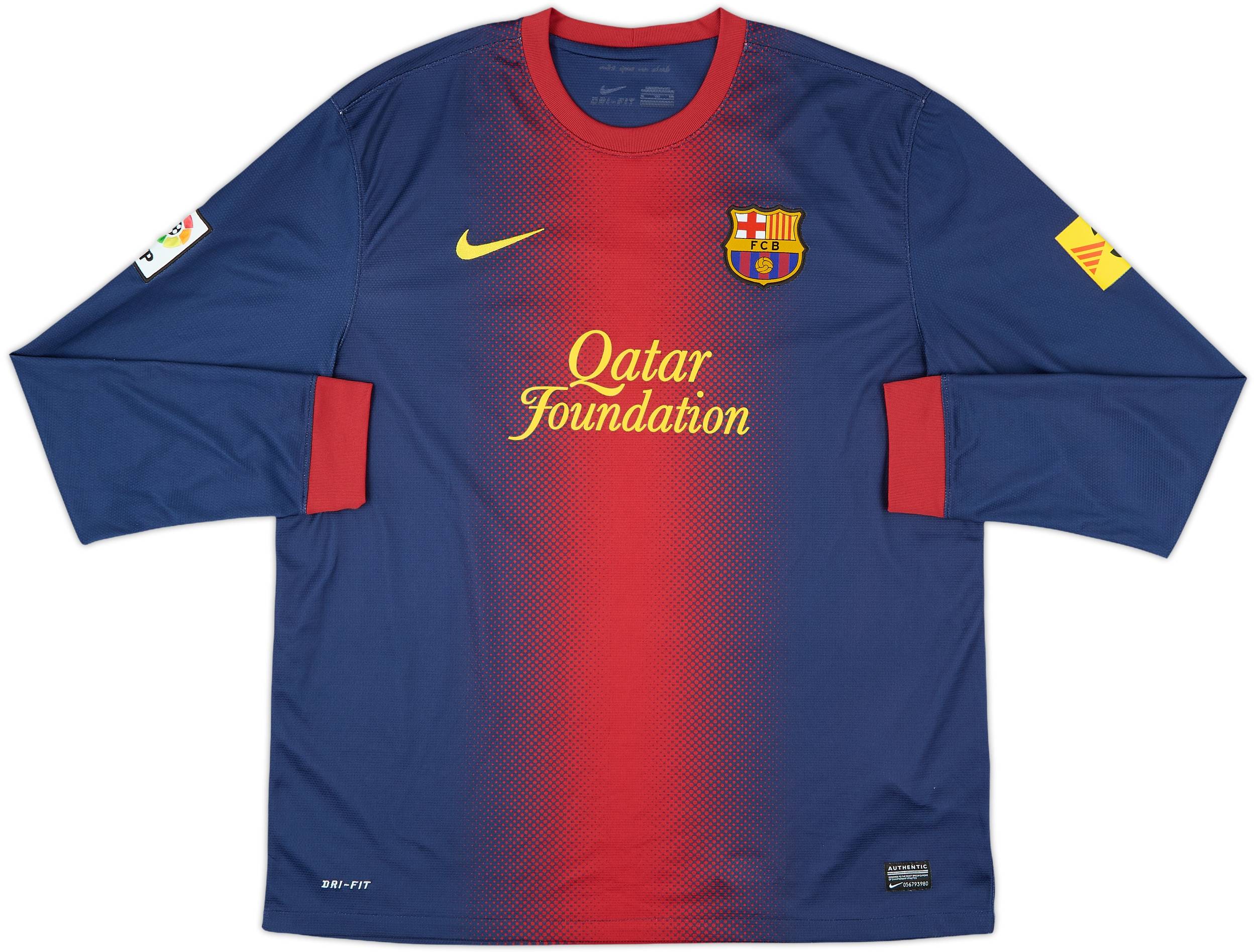 正規品Barcelona Home Shirt 2012 Messi 10 2012-13 Barcelona Home Shirt Messi #10 (XL)