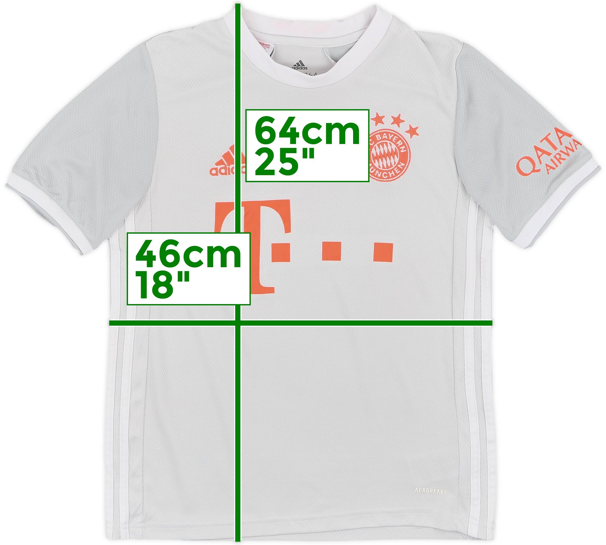 2020-21 Bayern Munich Away Shirt - 8/10 - (L.Boys)