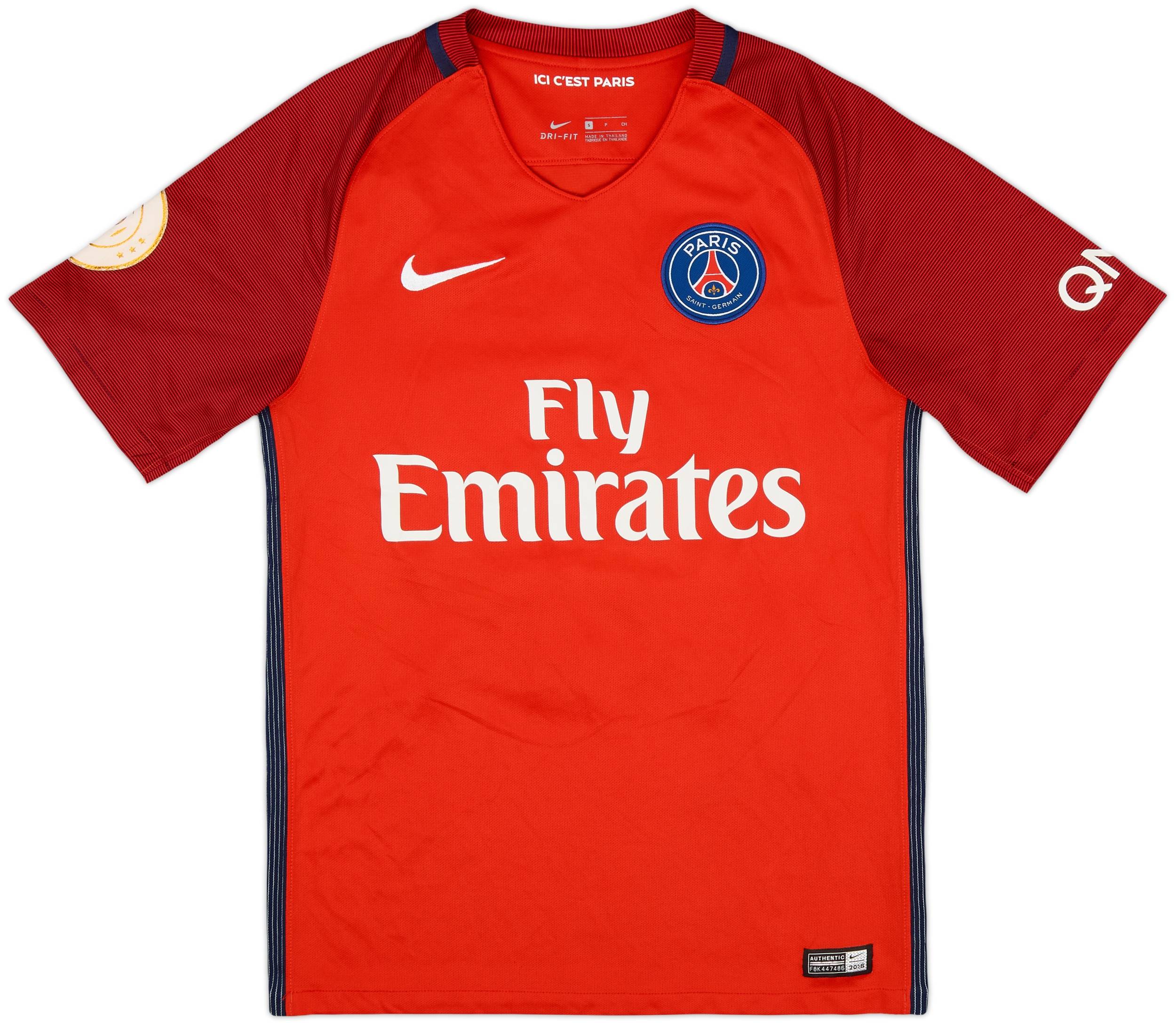 2016-17 Paris Saint-Germain Away Shirt Draxler #23 6/10 (S)