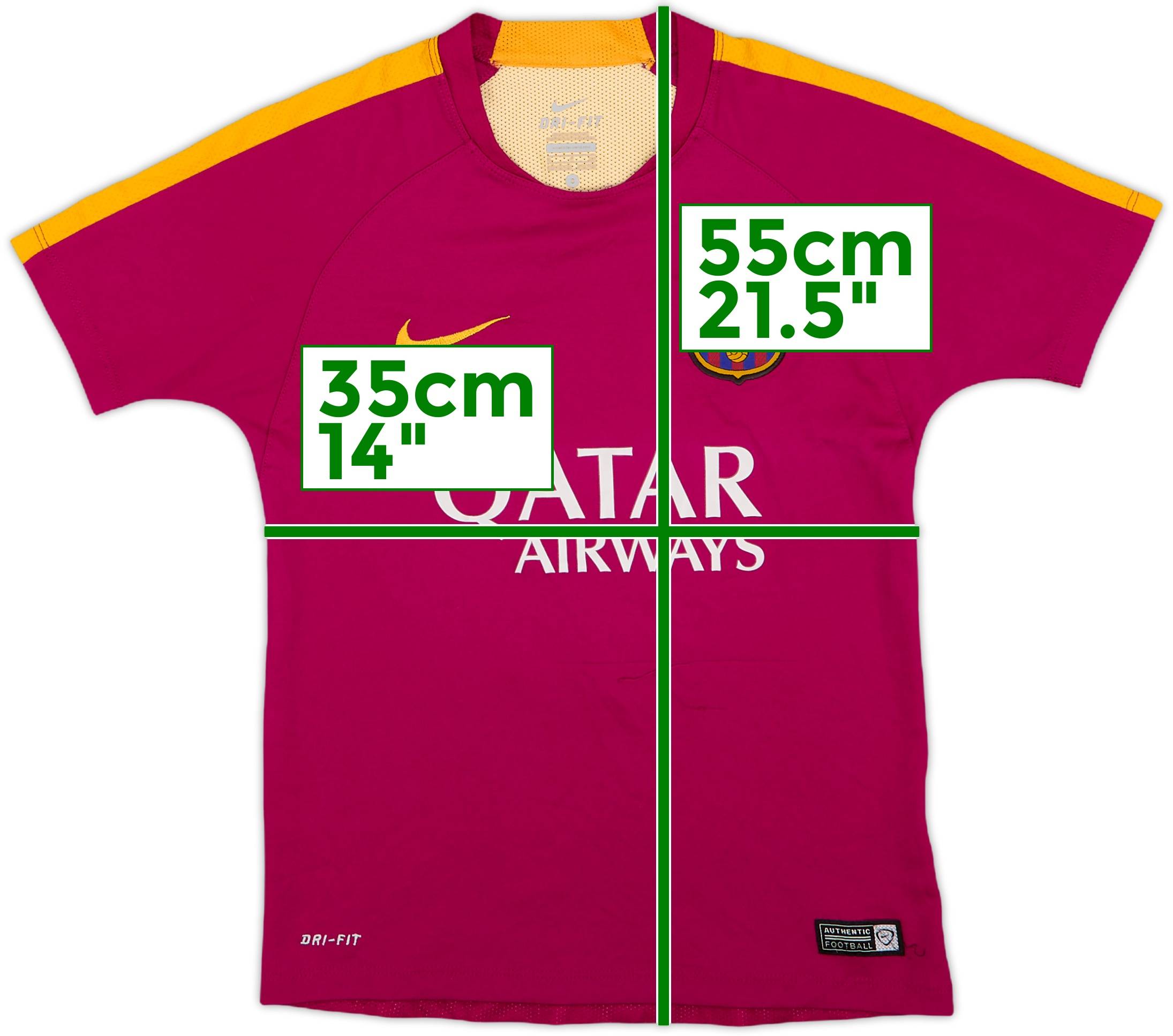 2015-16 Barcelona Nike Training Shirt - 7/10 - (S.Boys)