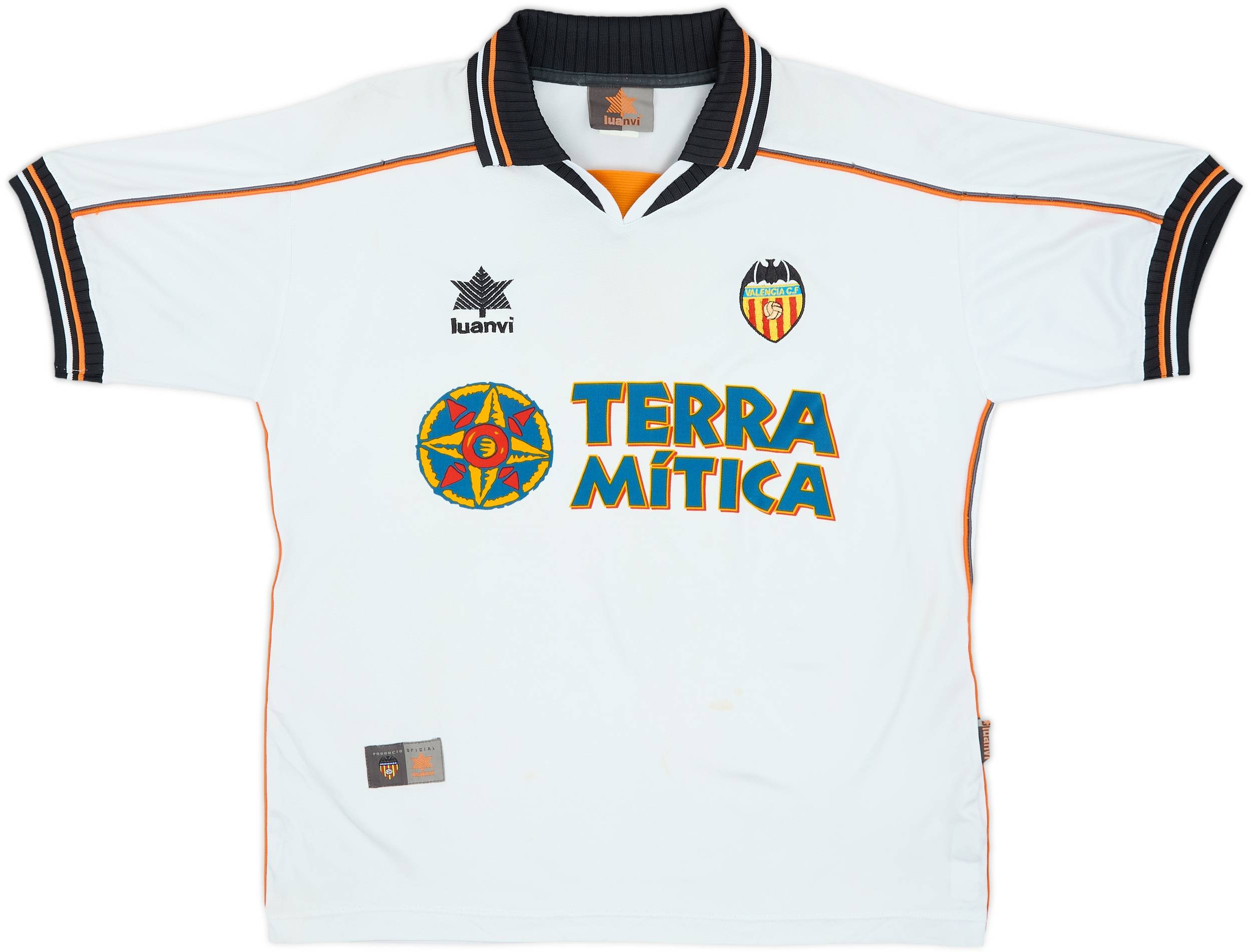 1999-00 Valencia Home Shirt - 6/10 - (S)