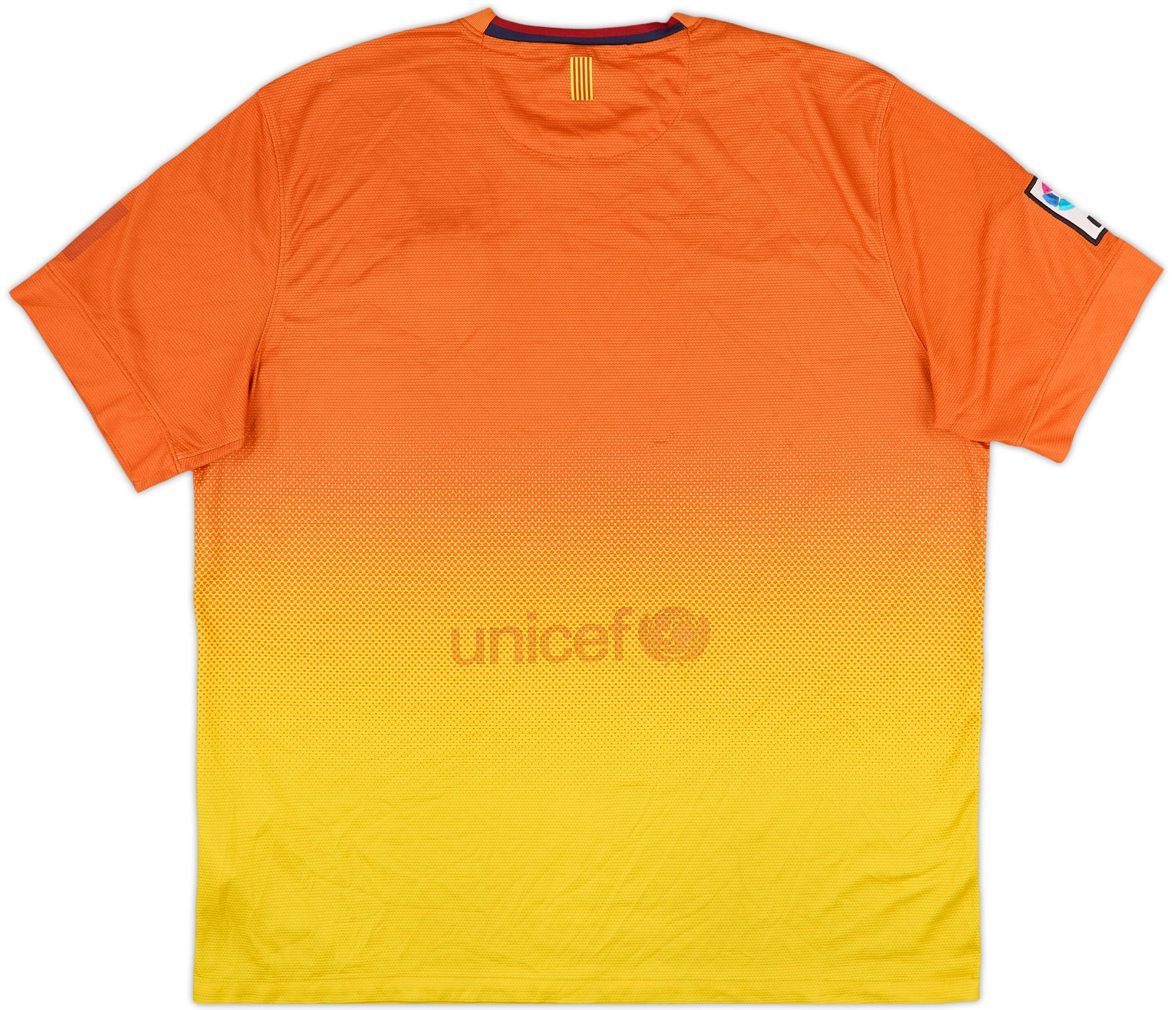 2012-13 Barcelona Away Shirt - 4/10 - (XL)