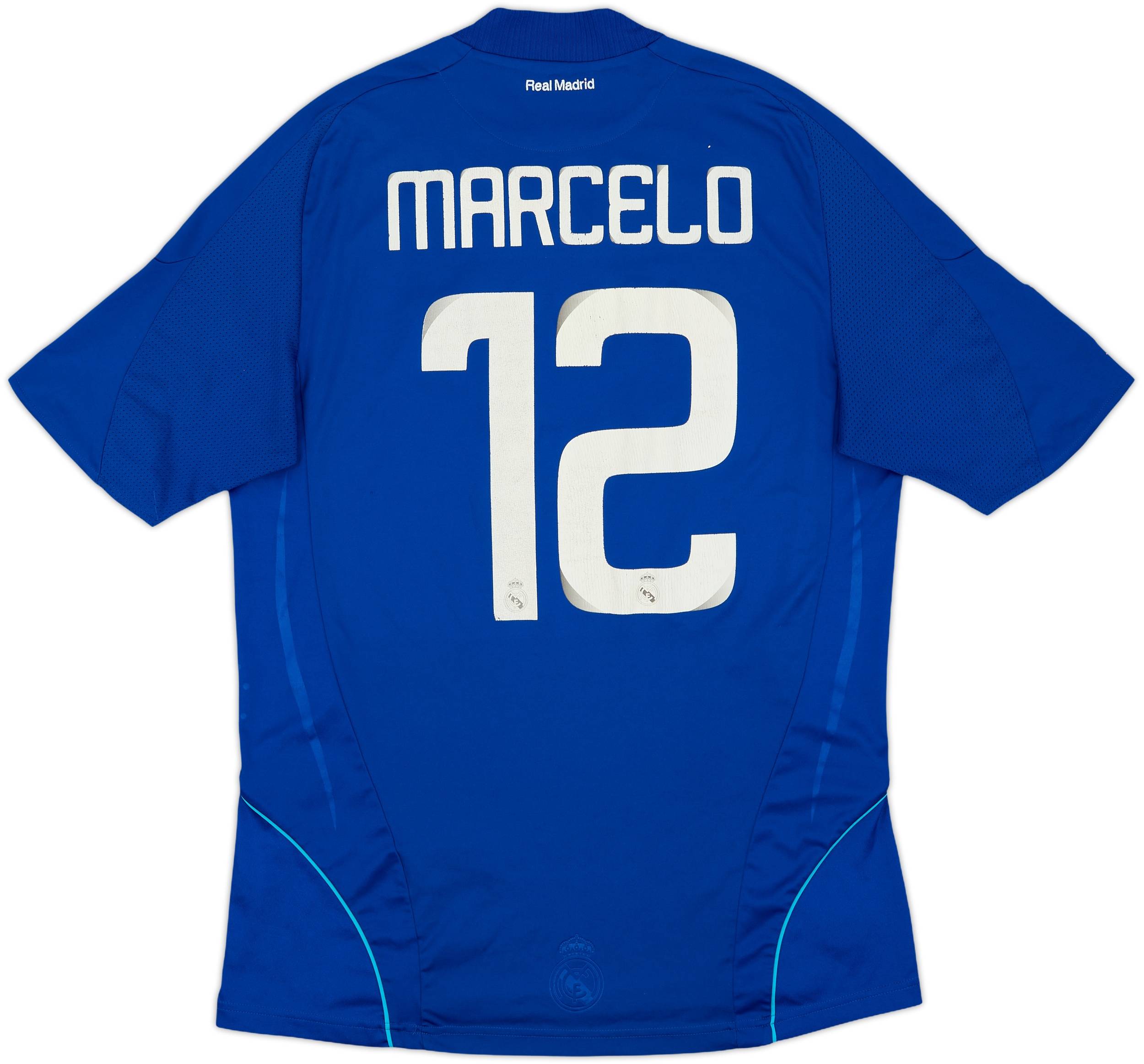 2008-09 Real Madrid Away Shirt Marcelo #12 - 6/10 - (M)