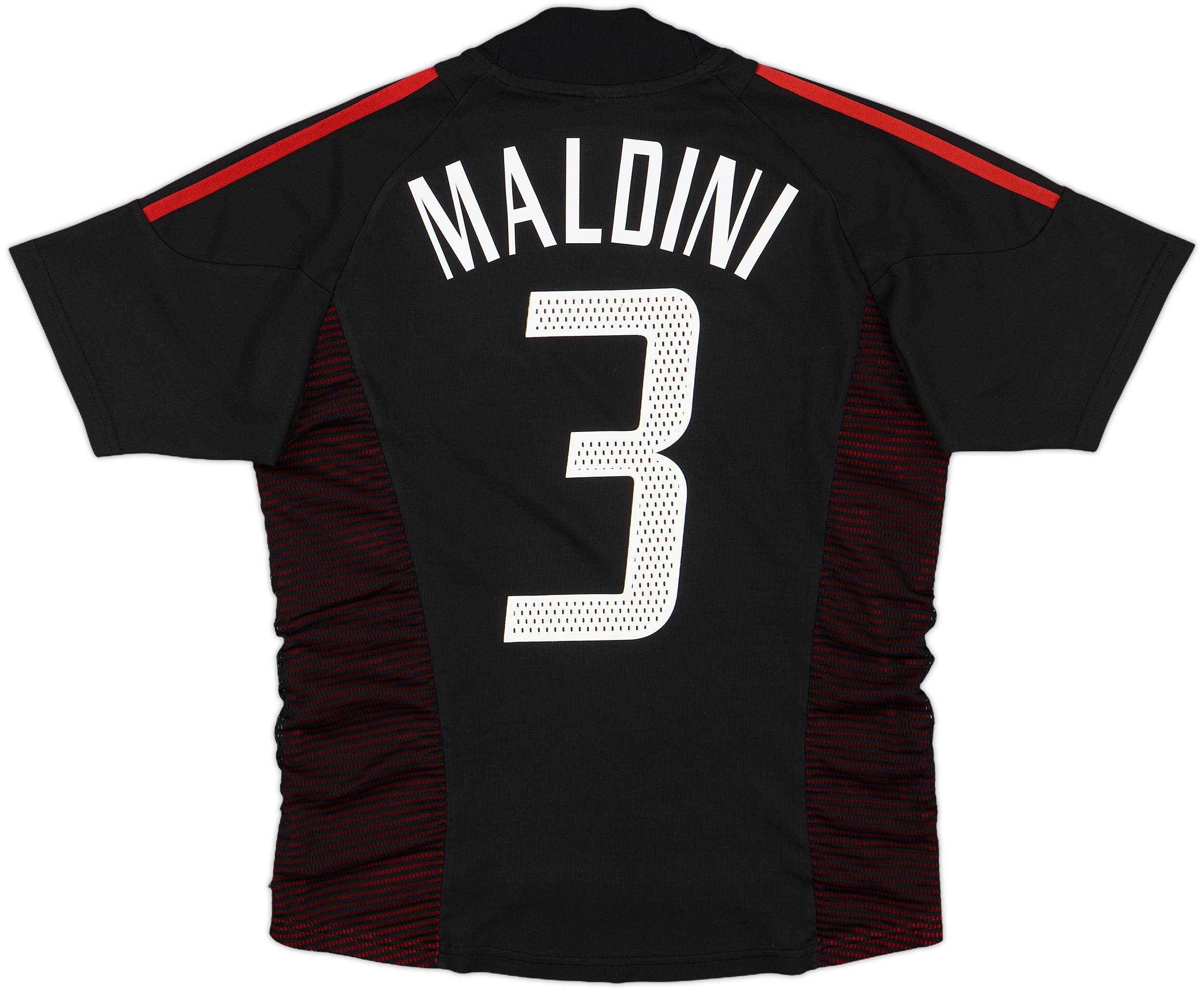 02-03 ACミラン アウェイ 3番 マルディーニ MALDINI 半袖 2002-03 AC Milan Third Shirt Maldini #3 - 8/10 - (S)