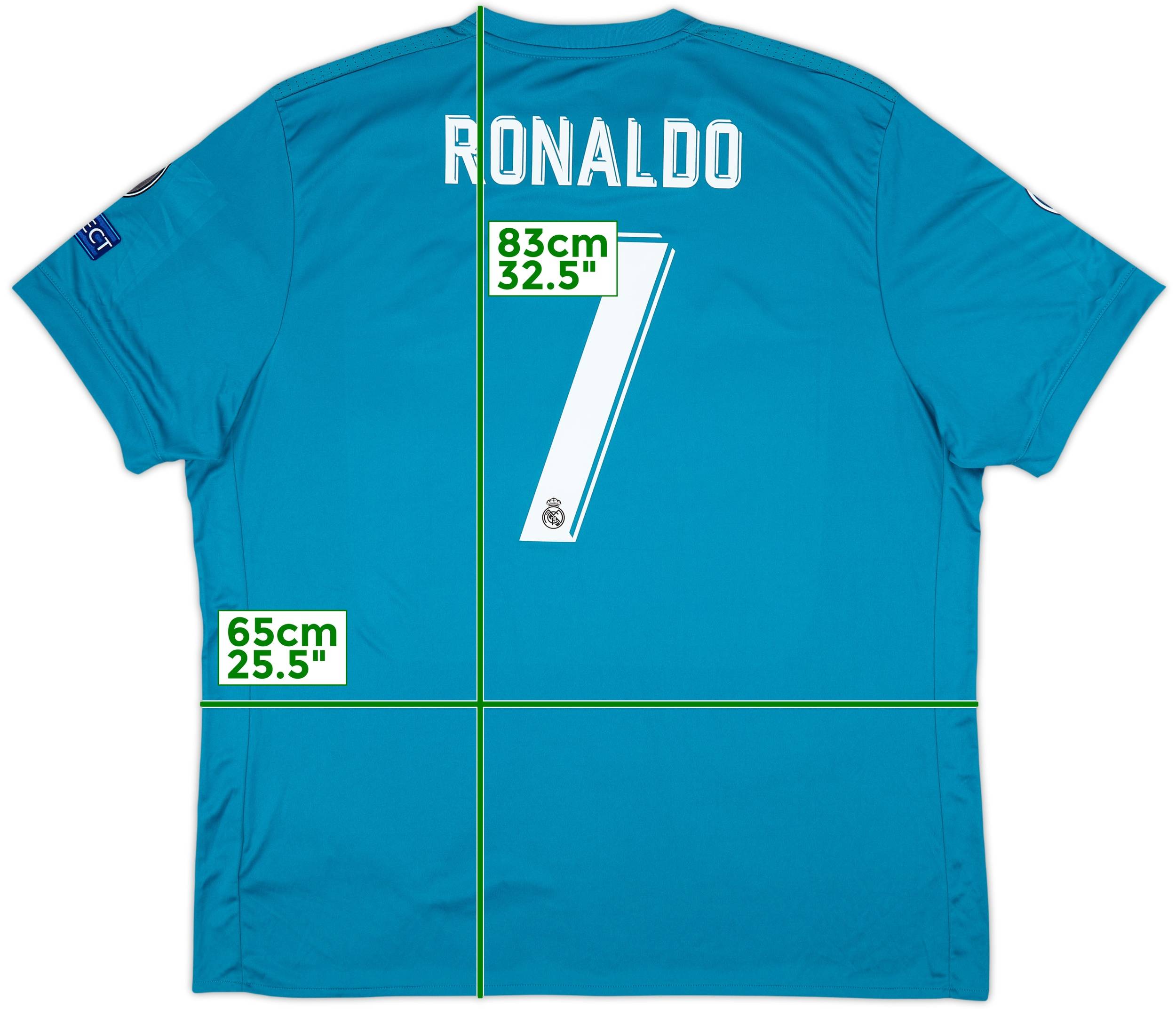 2017-18 Real Madrid Third Shirt Ronaldo #7 (XXL)