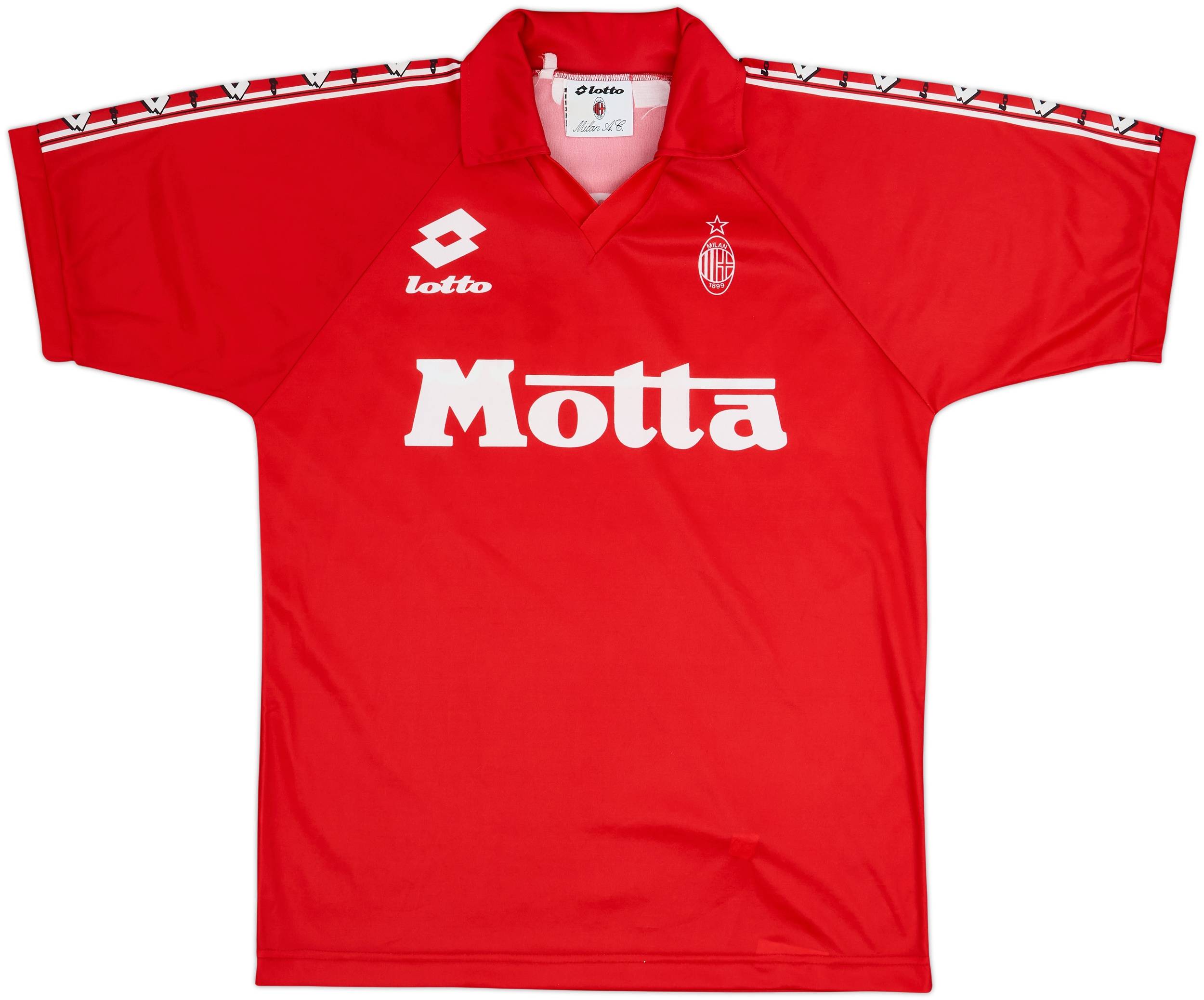 1995-96 AC Milan Lotto Training Shirt - 9/10 - (M)