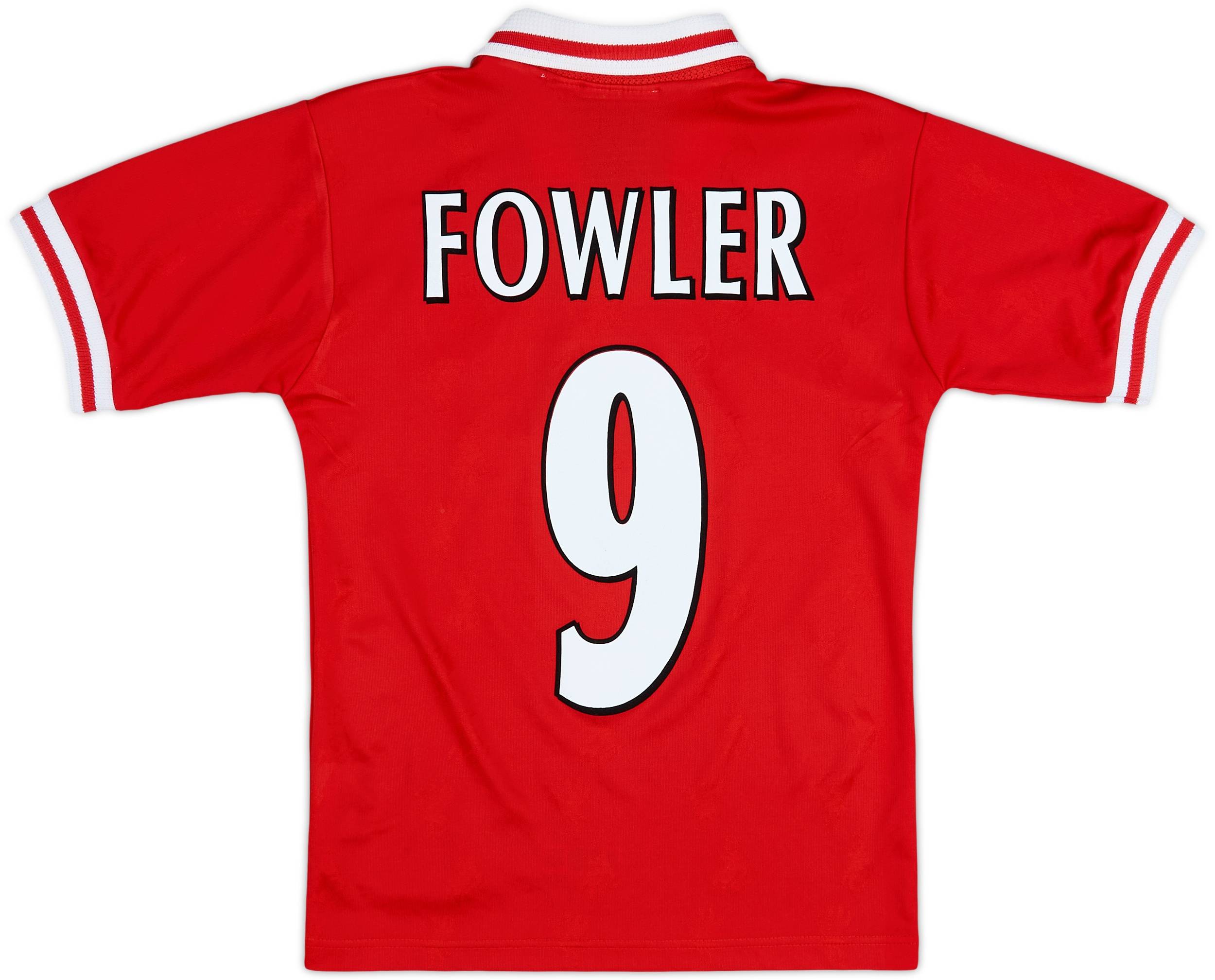 リバプール シャツ Fowler 9 1996-98 Liverpool Home Shirt Fowler #9 - 8/10 - (Y)