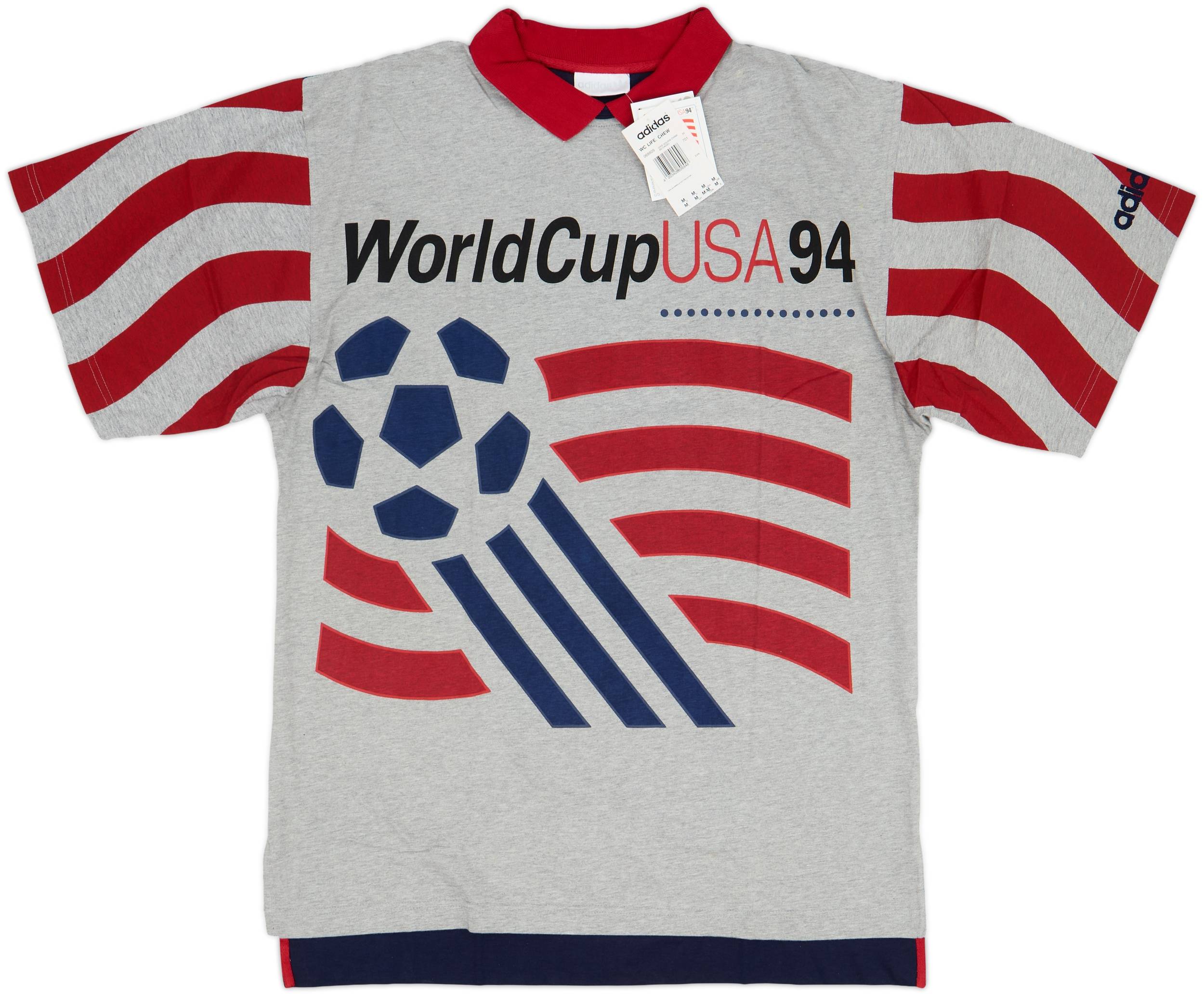 USA World Cup 94 Tシャツ　サッカー　ワールドカップ　アメリカ 1994 USA adidas 'World Cup 94' Graphic Tee (M)