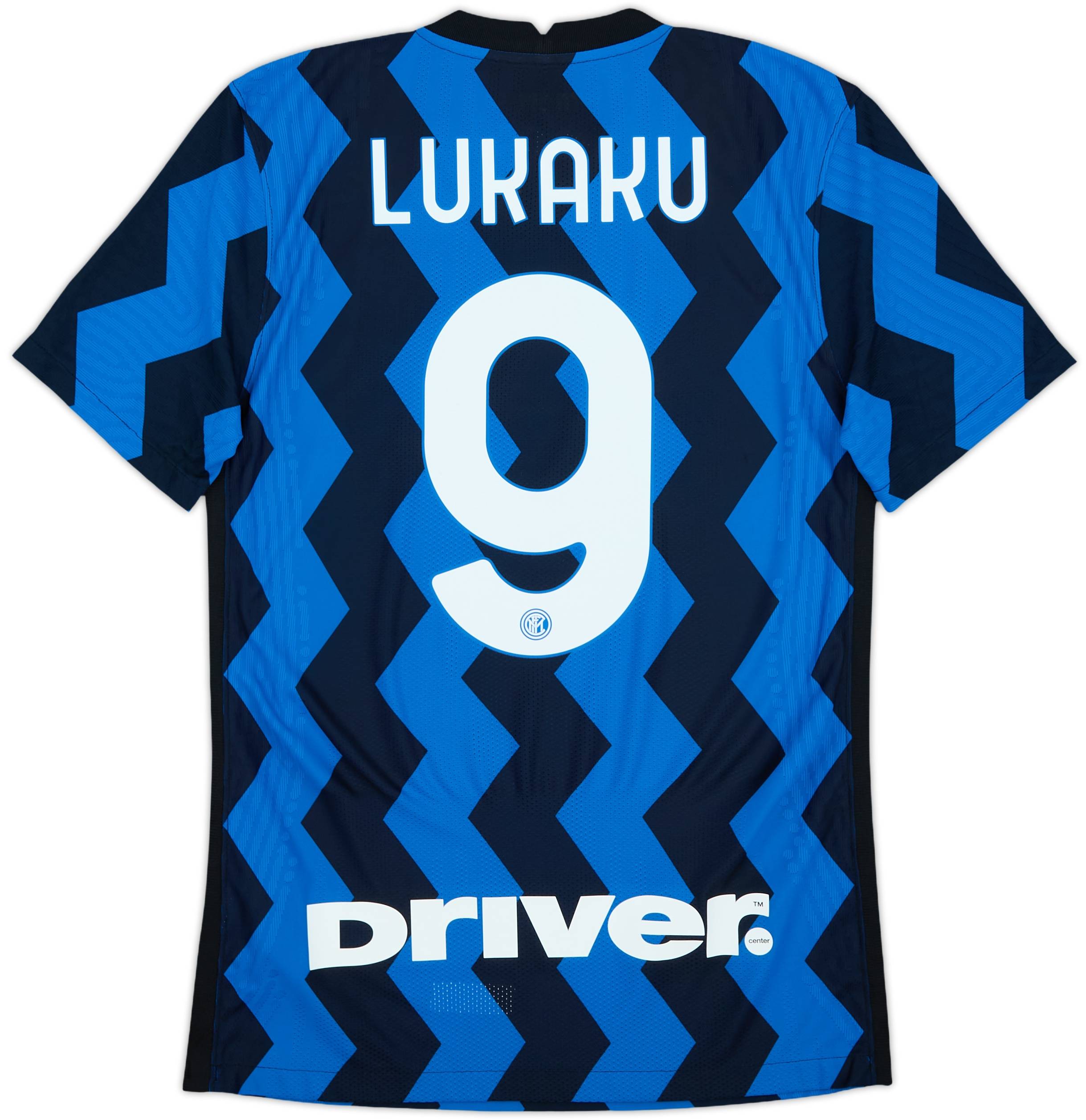 2020-21 Inter Milan Authentic Home Shirt Lukaku #9 (S)