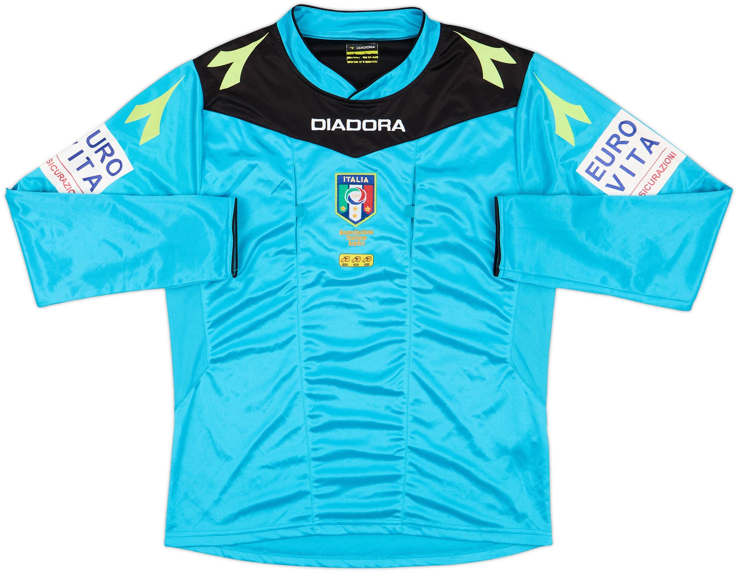 diadora イタリア代表 サッカー シャツ Lサイズ MADE IN UK Italy Diadora 1992 away jersey. Original. Calcio. Made in