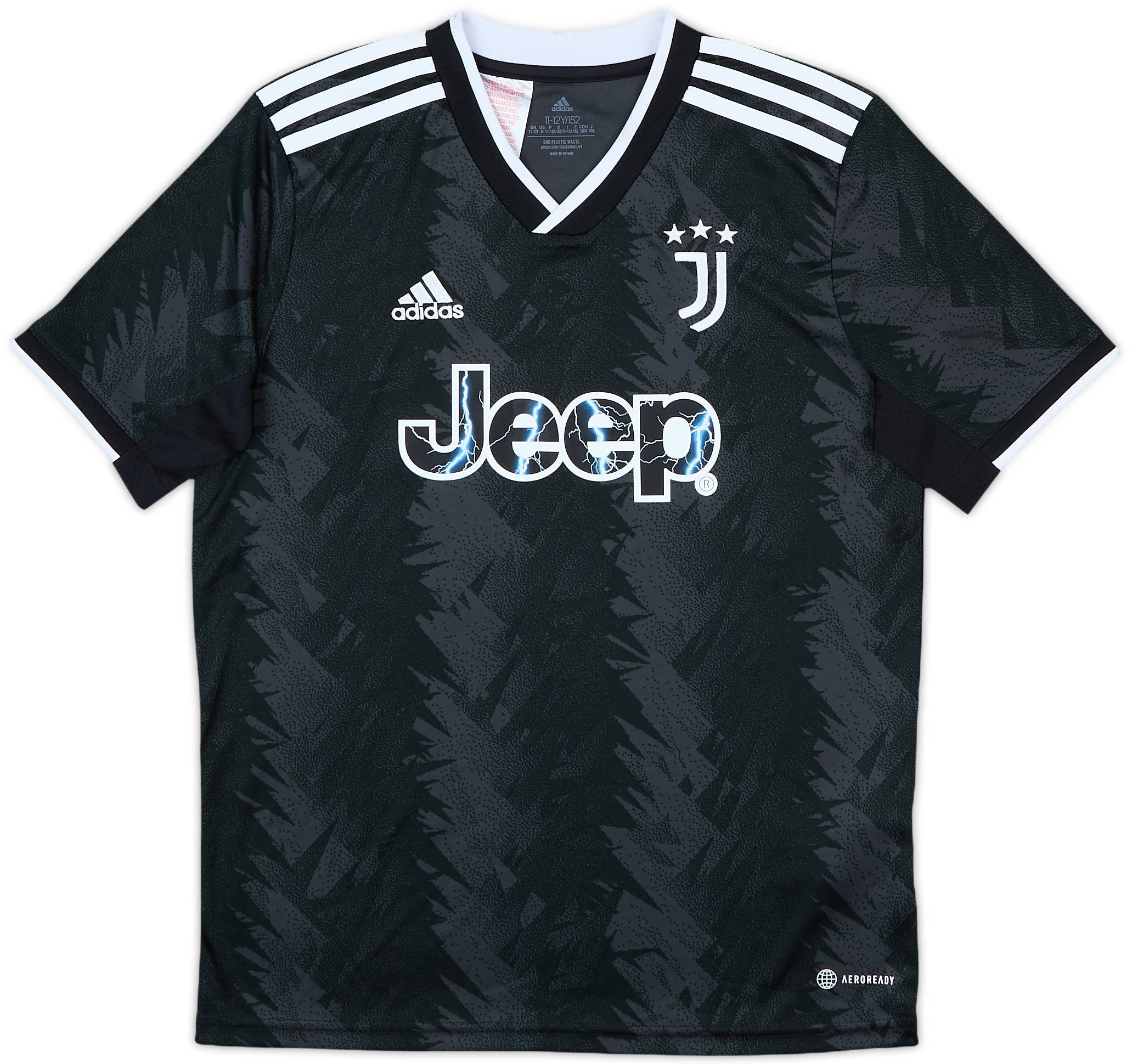 2022-23 Juventus Away Shirt - 8/10 - (M.Boys)