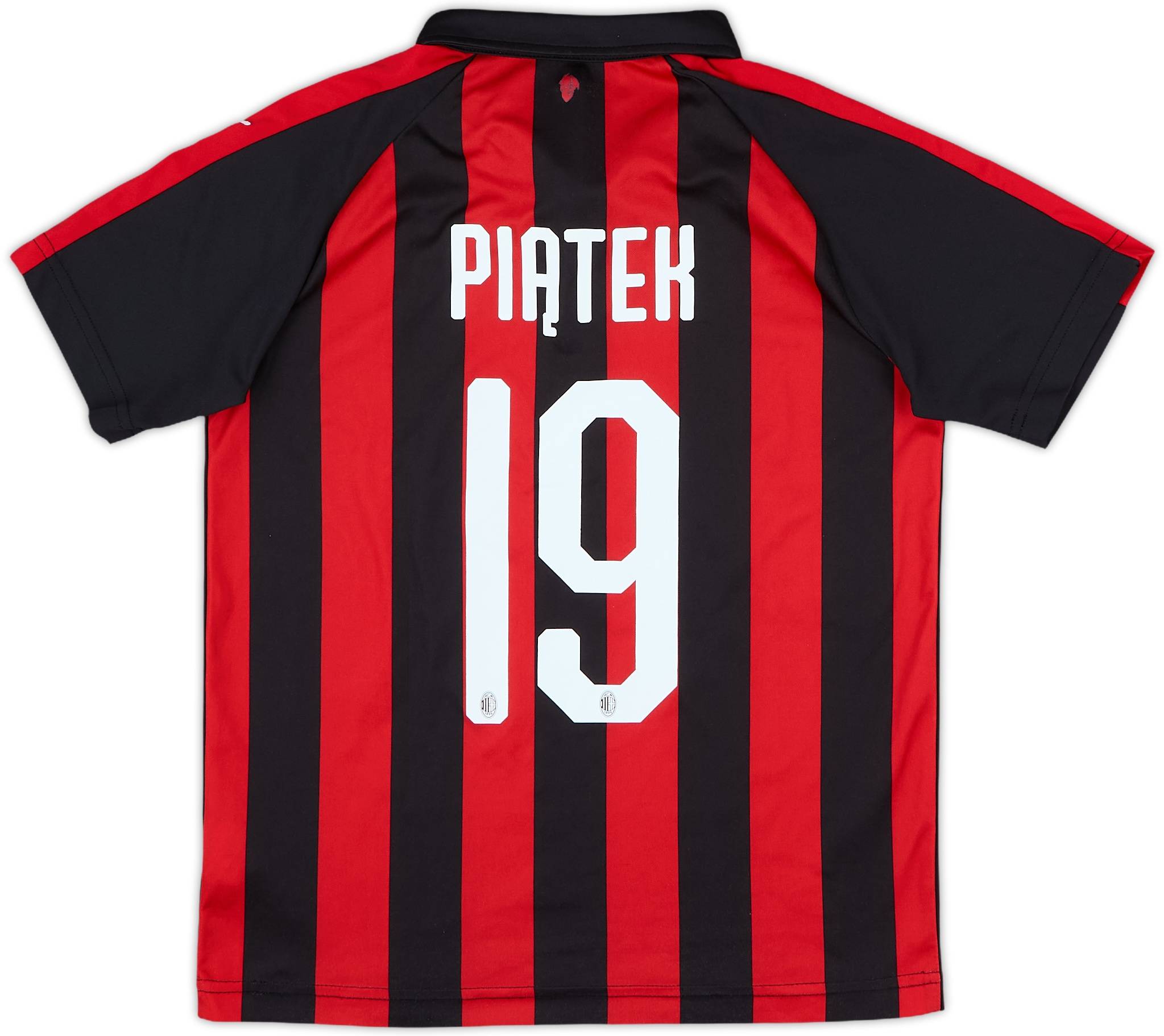 2018-19 AC Milan Home Shirt Piatek #19 8/10