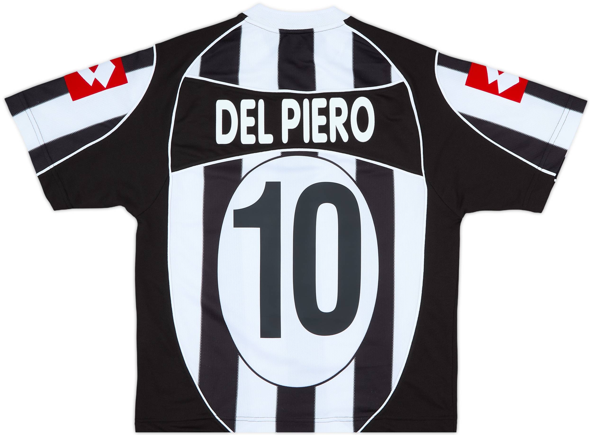 JUVENTUS DEL PIERO 10 レプリカユニフォーム 2002-03 Juventus Home Shirt Del Piero #10 - 8/10 - (S)