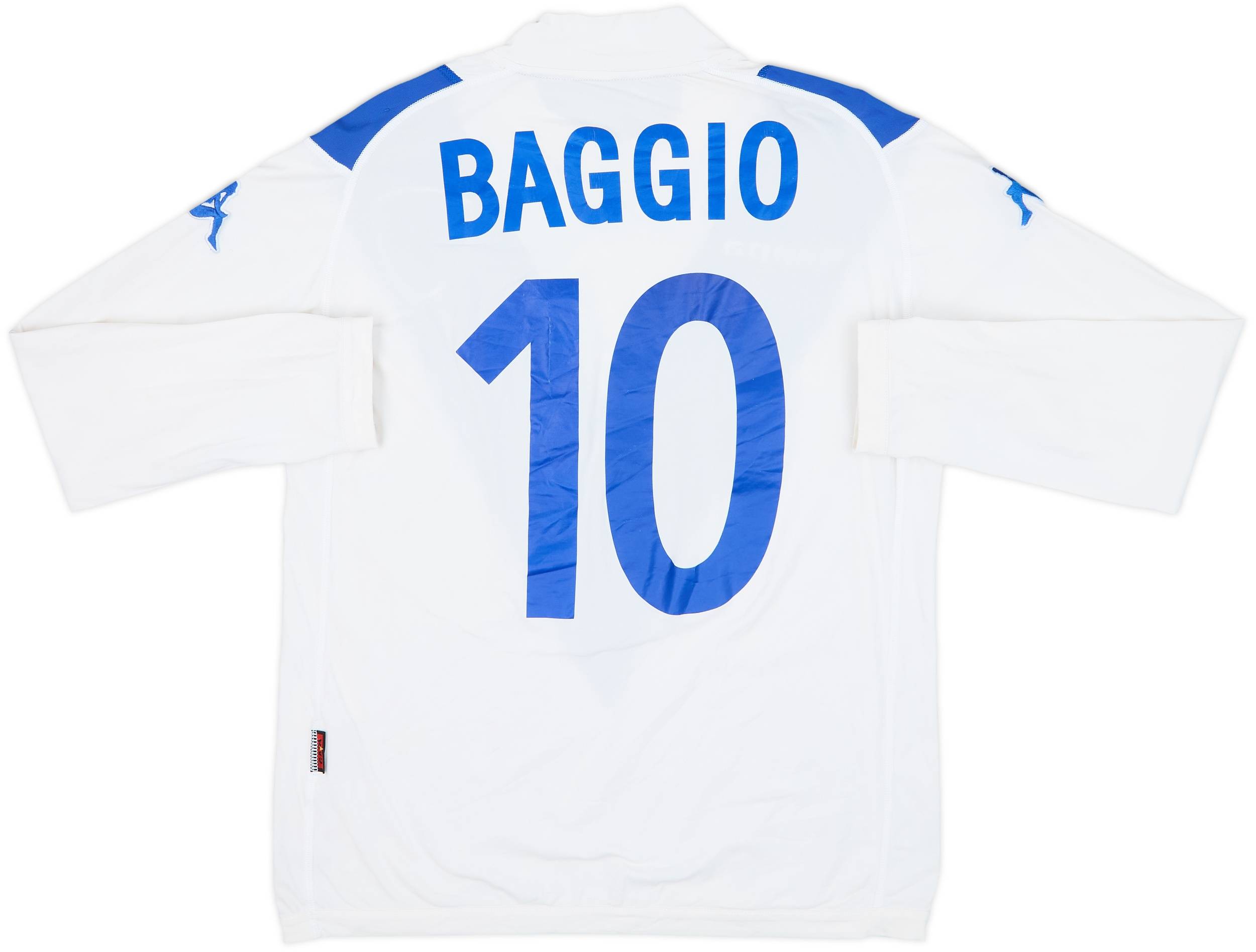 2003-2004 イタリア代表　#10 R.BAGGIO 03/04 Brescia Calcio (H) #10 R.BAGGIO UMBRO Match Issued