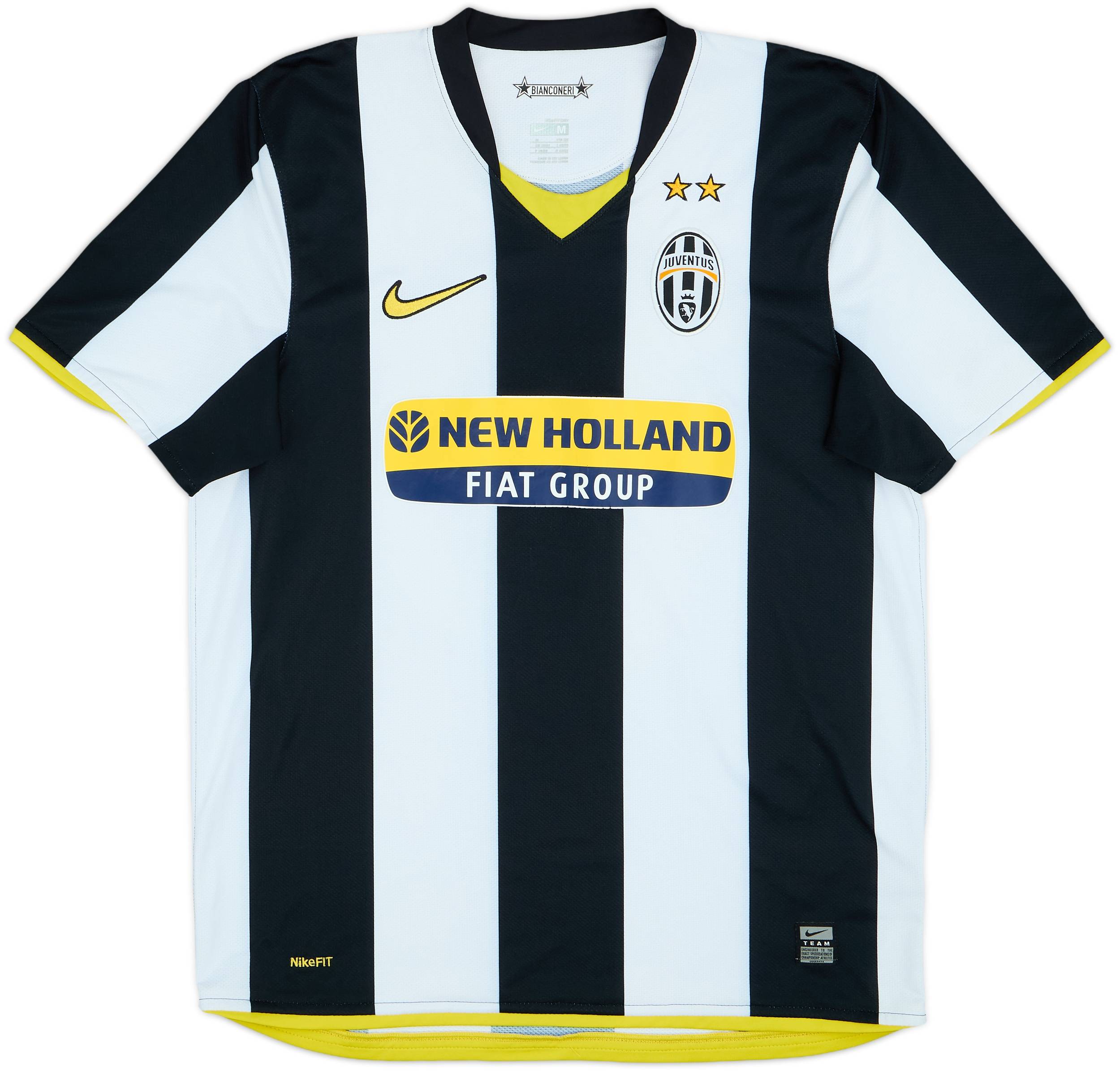 2008-09 Juventus Home Shirt Del Piero #10 - 8/10 - (M)