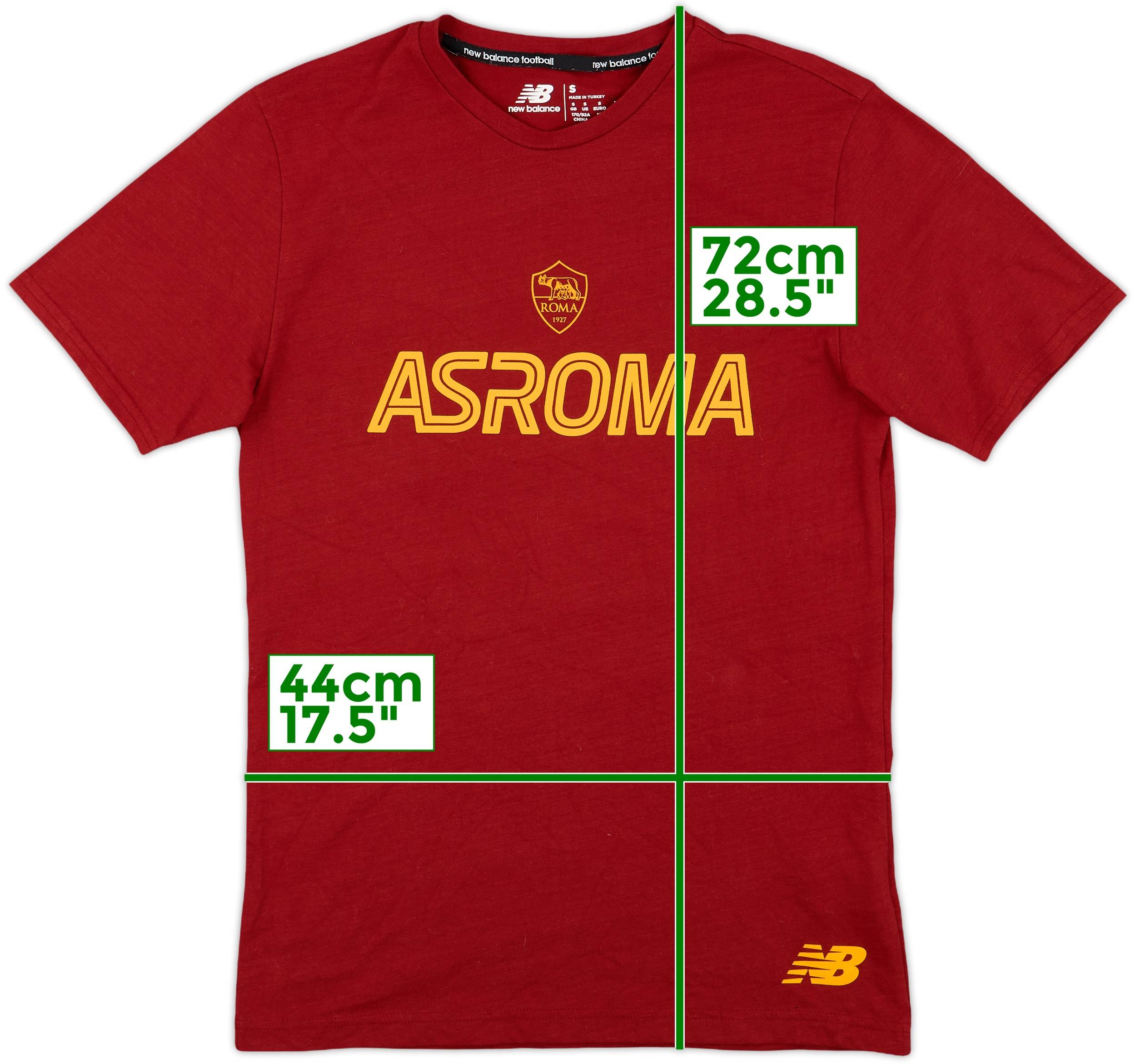 As Roma New Balance Soccer Jersey Fit AS Roma Third Shirt 2022/23
