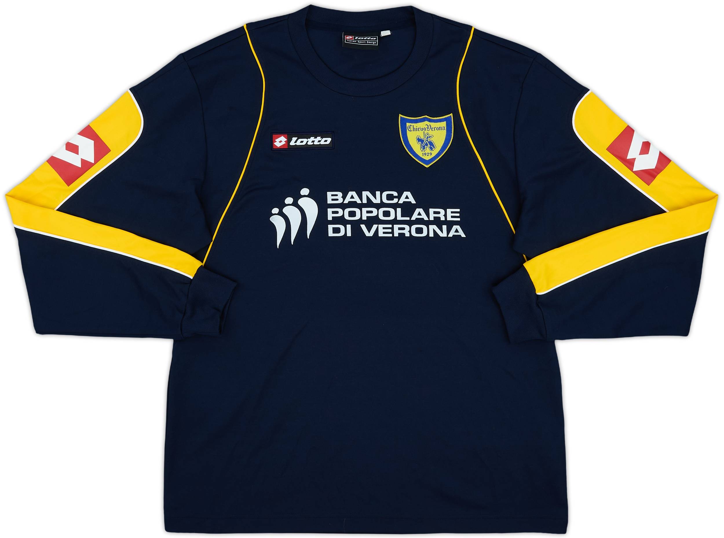イタリア サッカー Joma Chievo Verona 2001-02 Chievo Verona Match Issue Third Shirt Corini #5