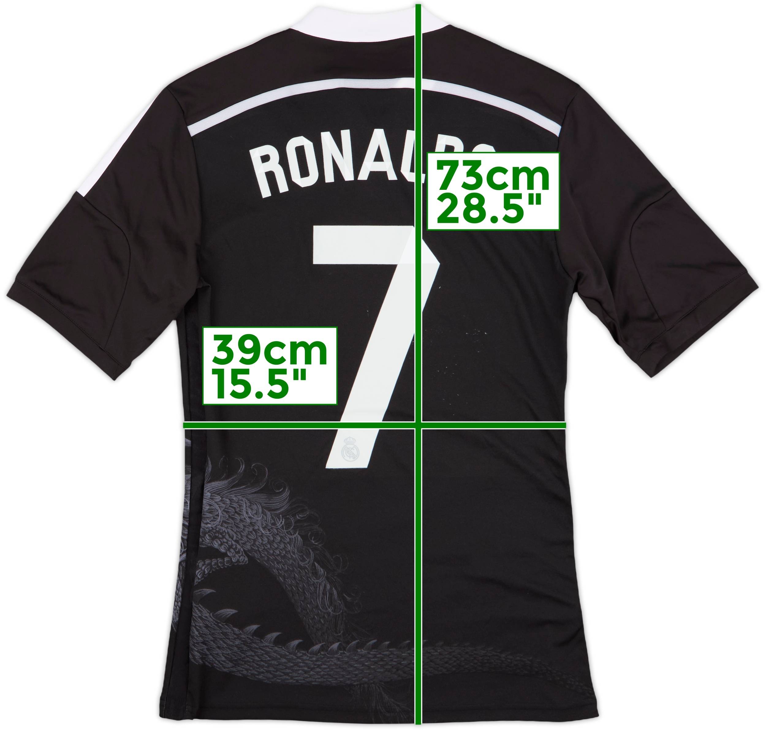 2014-15 Real Madrid Third Shirt Ronaldo #7 - 9/10 - (XS)