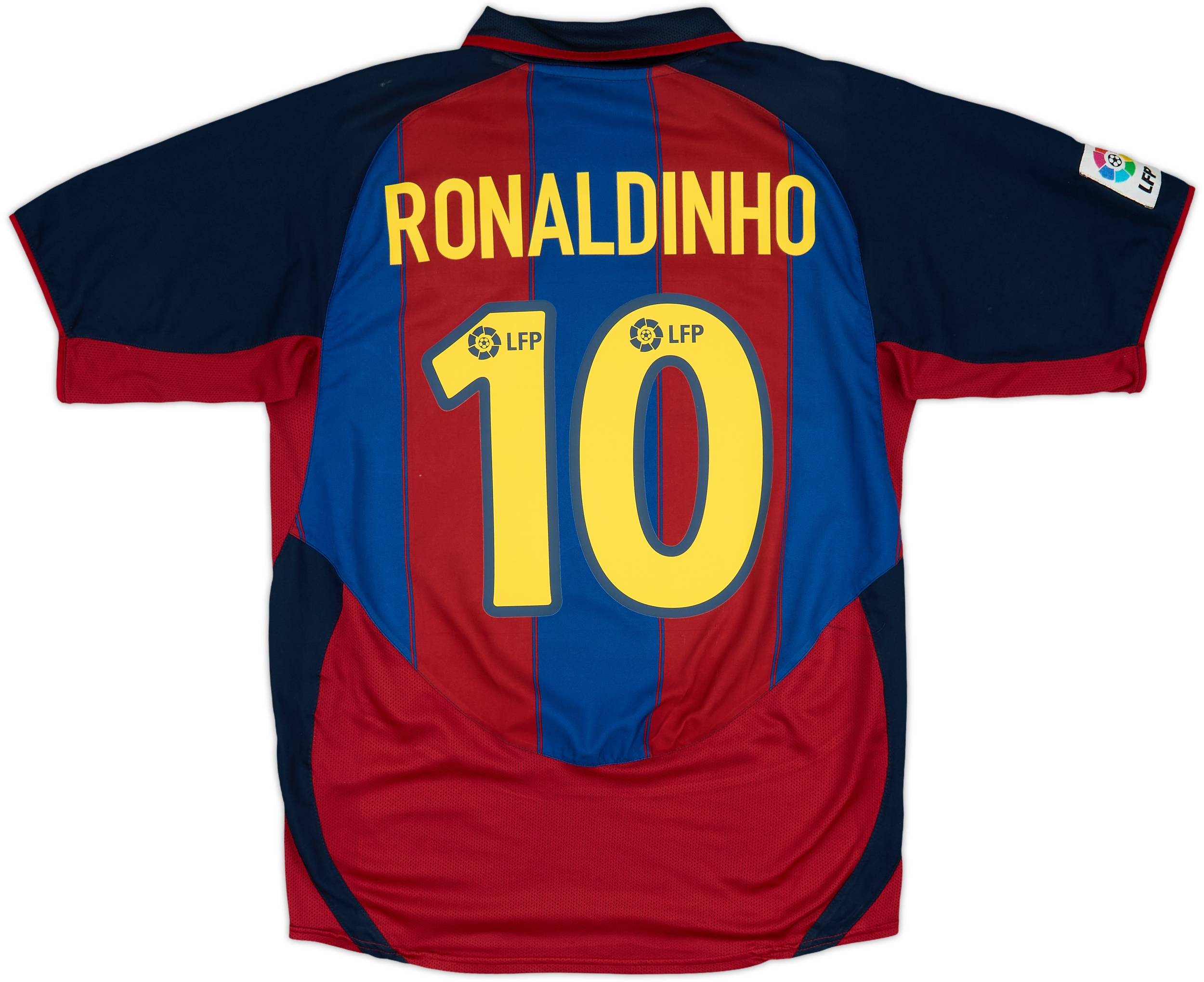 難あり　FCバルセロナ RONALDINHO シャツ 10番 難あり FCバルセロナ RONALDINHO シャツ 10番 - メルカリ