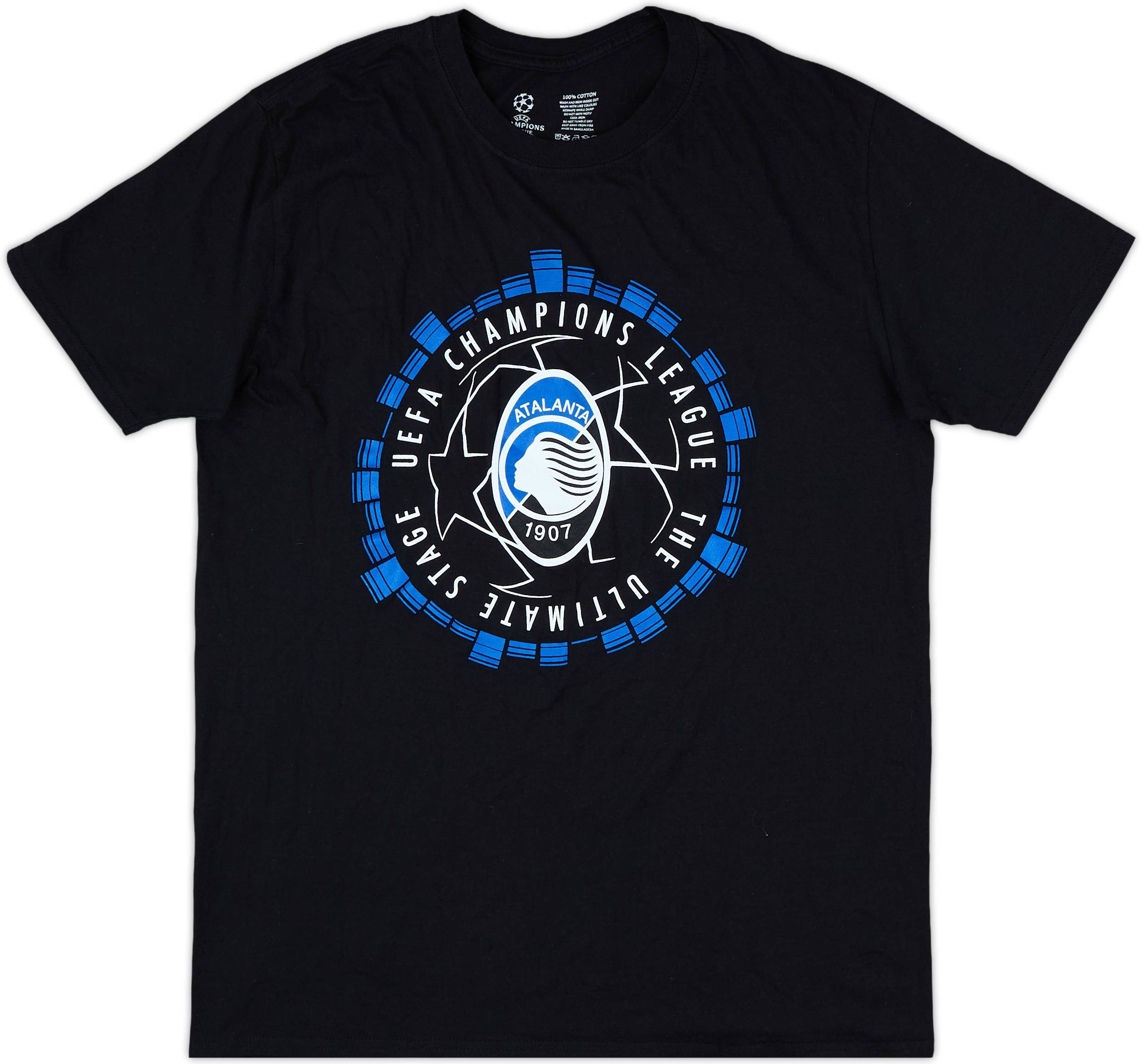 2019-20 Atalanta Champions League Cotton Tee 8/10 (L)