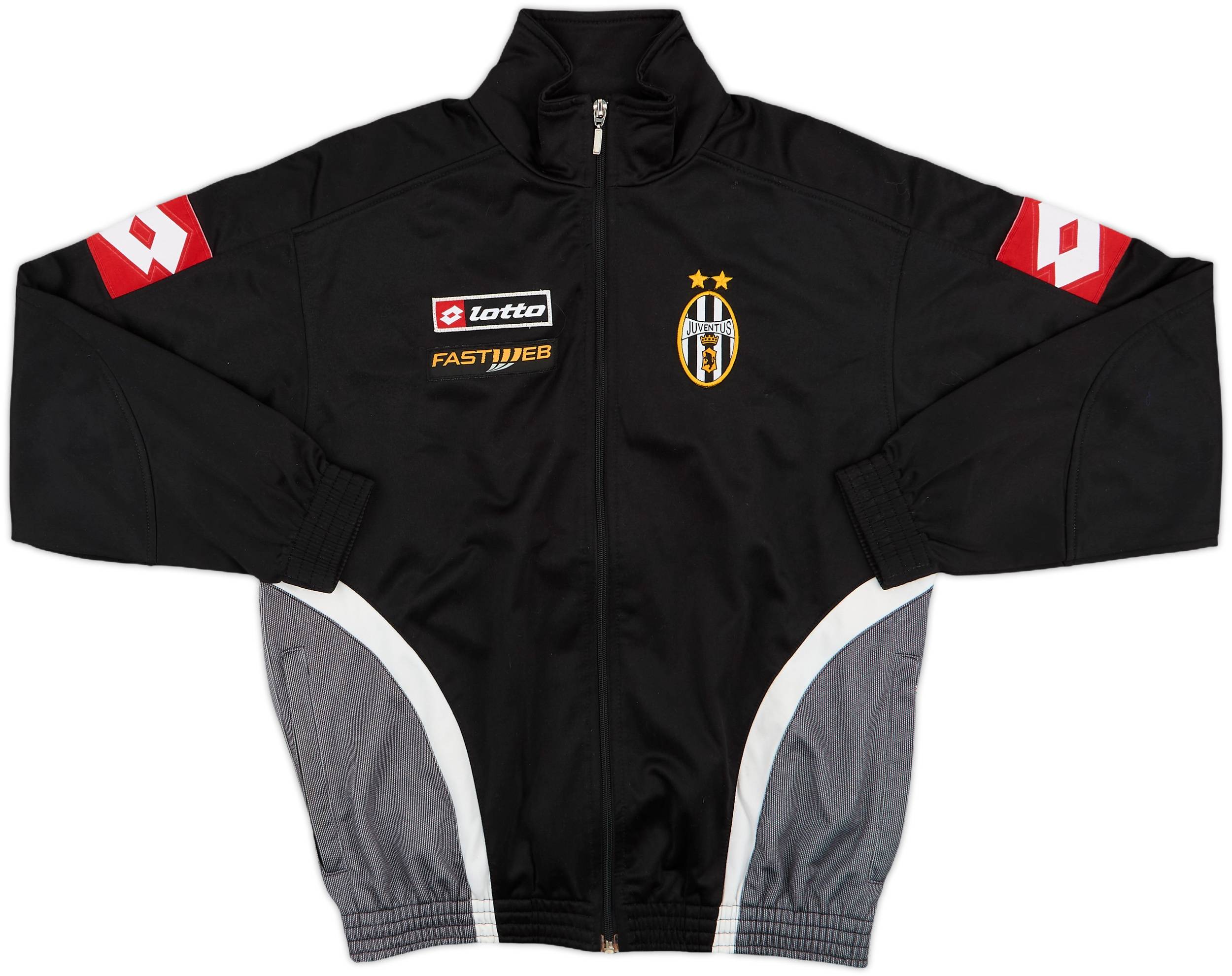 2002-03 Juventus Lotto Track Jacket - 8/10 - (XL.Boys)