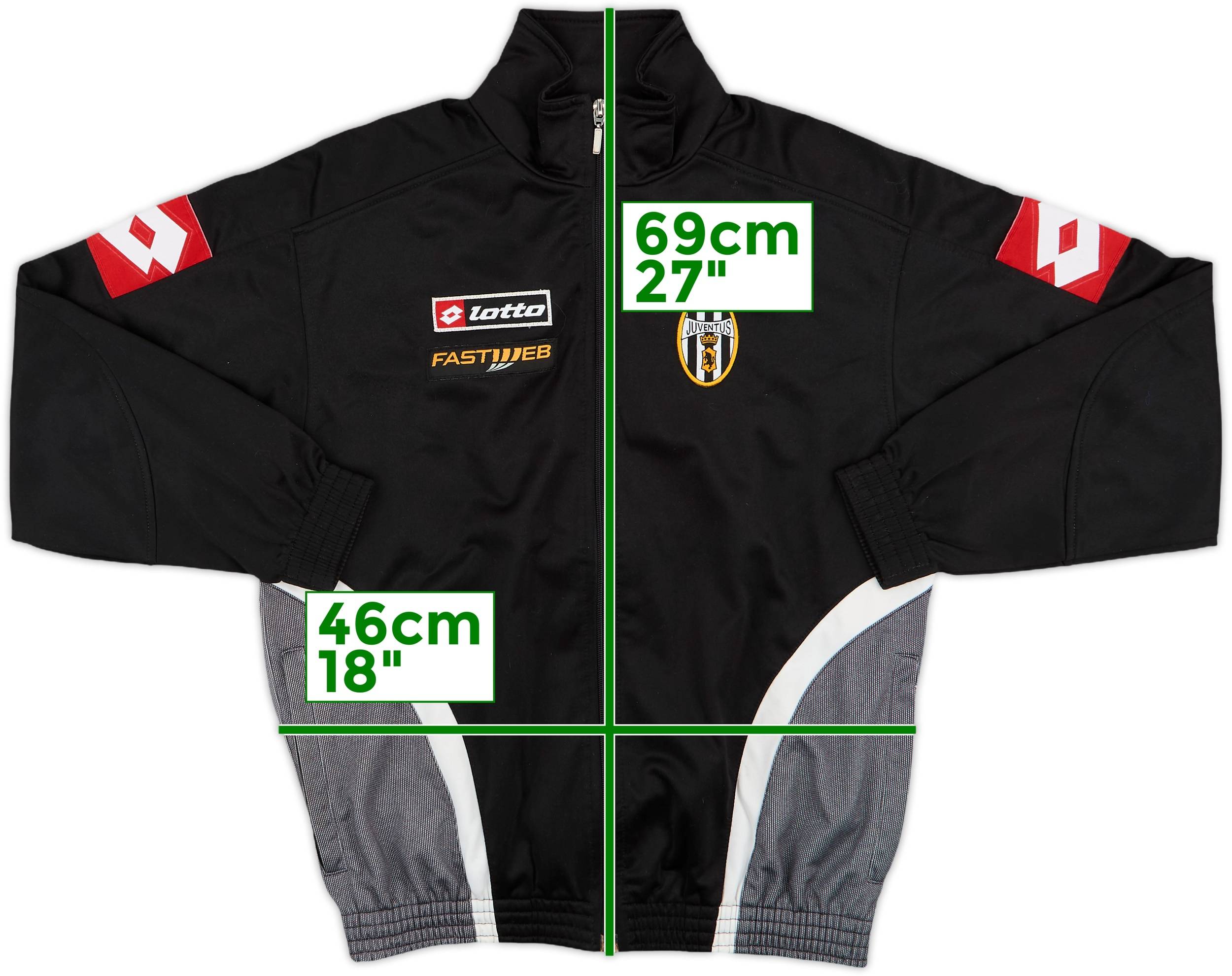 ［希少・美品］Lotto Juventus レインジャケット 2002-03 Juventus Lotto Rain Jacket - 7/10 - (L)