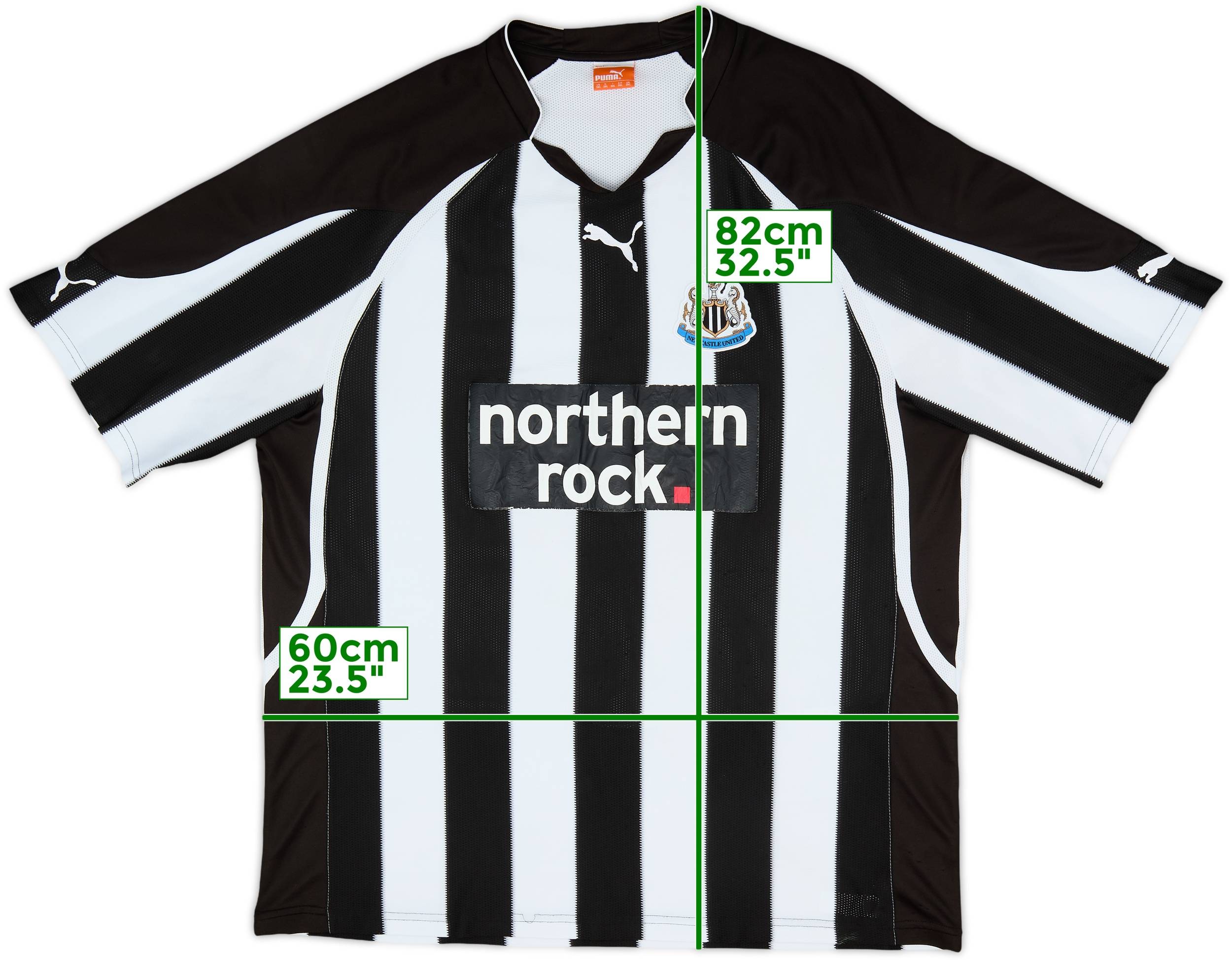 Puma Newcastle United シャツ 黒白 2010 NEWCASTLE UNITED 2010 2011 HOME SHIRT JERSEY LONG SLEEVE