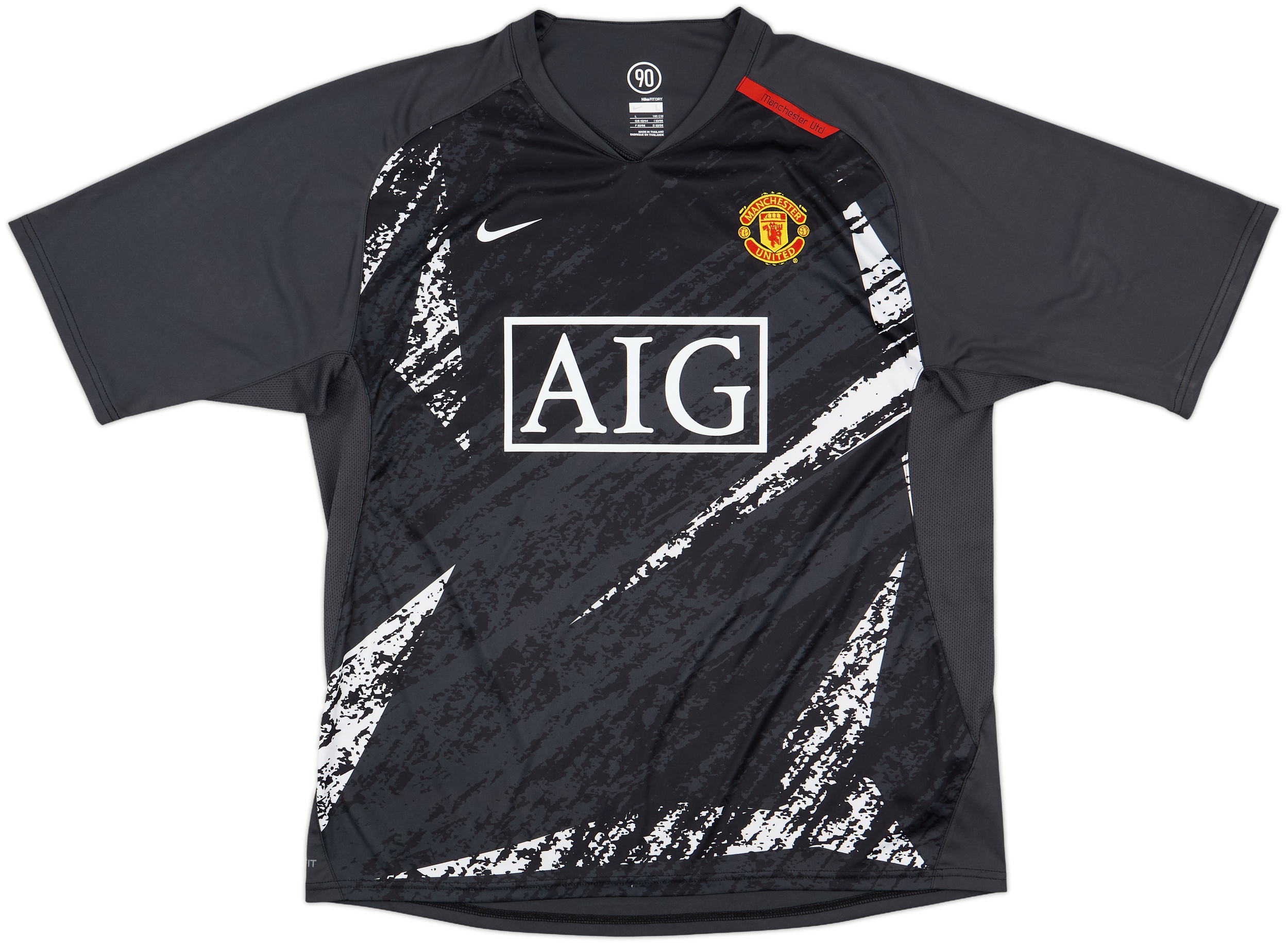 2007-08 Manchester United Nike Training Shirt Man Utd F.C.