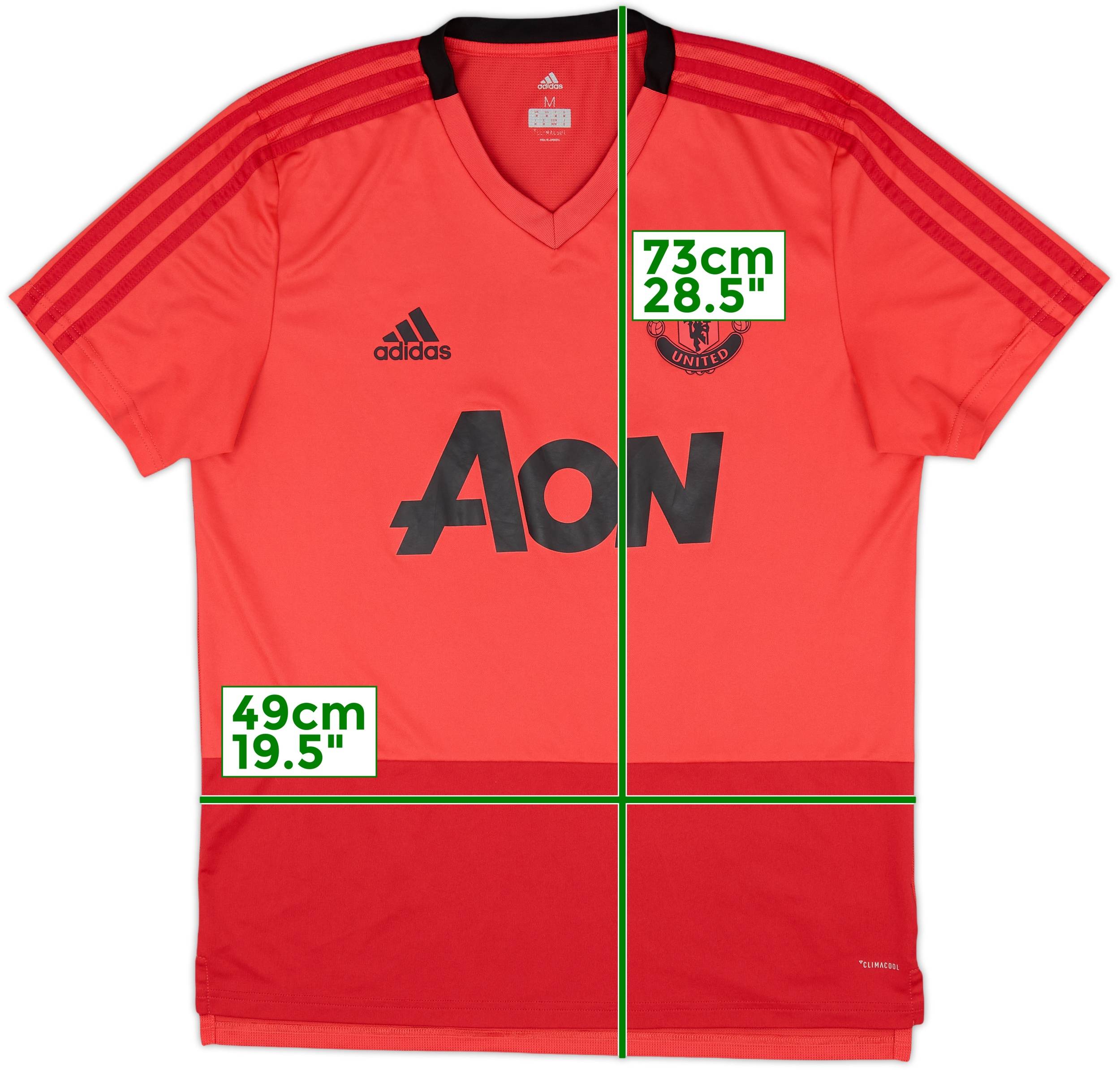 スポーツ Manchester united TEAM pack 2018/19 2018-19 Manchester United adidas Training Shirt - 7/10 - (M)